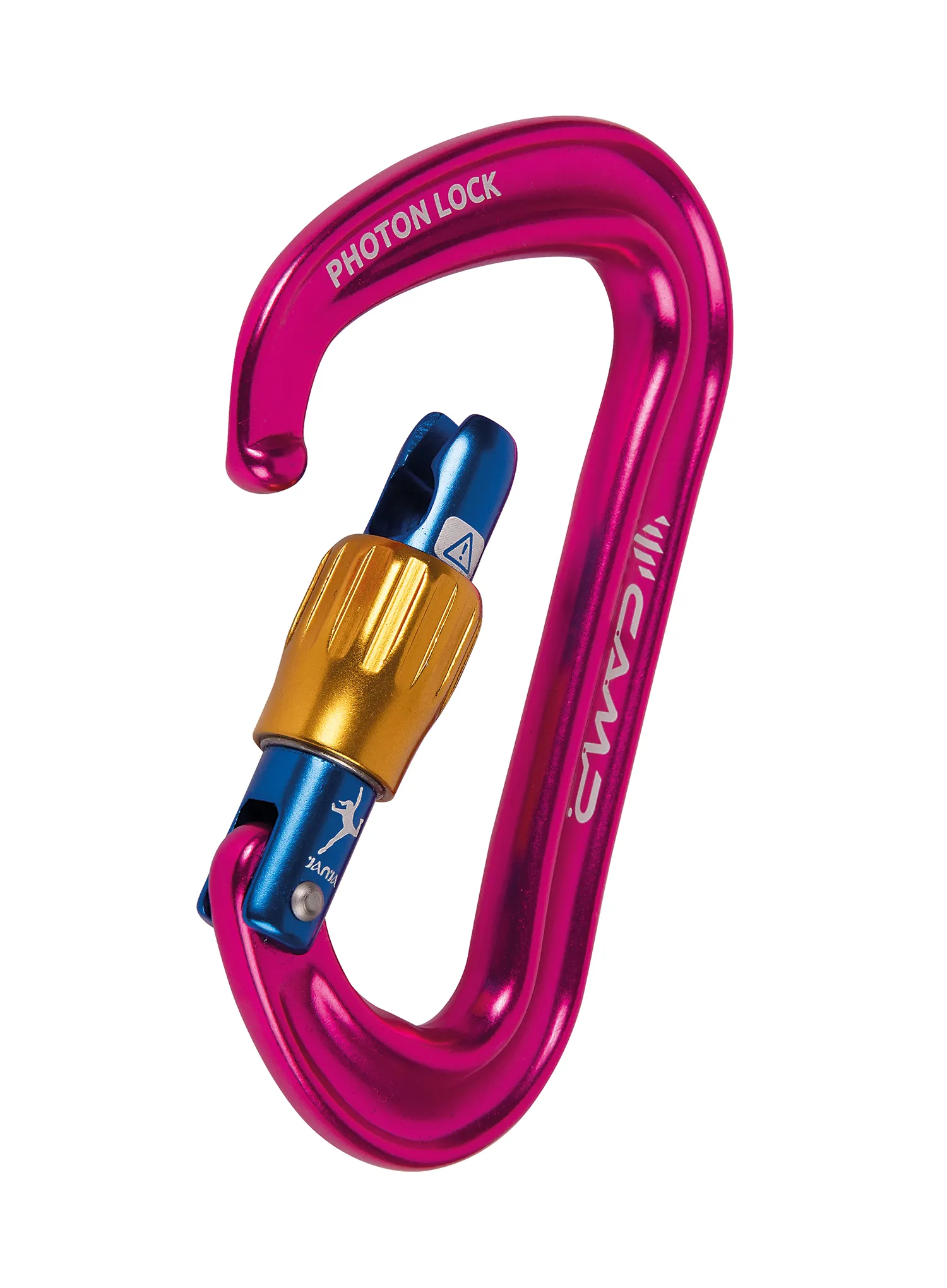Horolezecká karabina Camp Photon Lock Janja - fuchsia