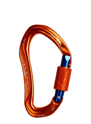 Horolezecká karabina Climbing Technology/SKYLOTEC Morfo BG - orange/blue