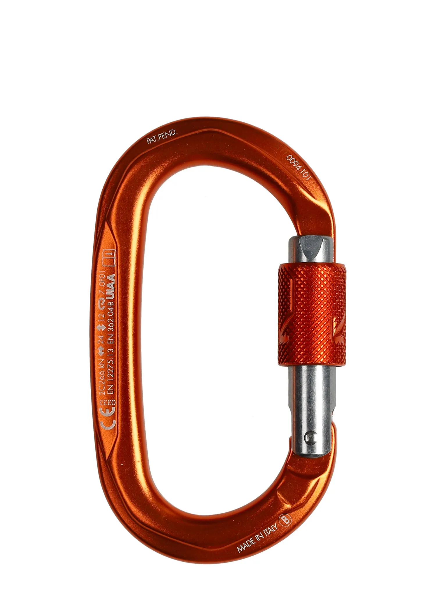 Horolezecká karabina SKYLOTEC Obx BG - titanium/orange/titan