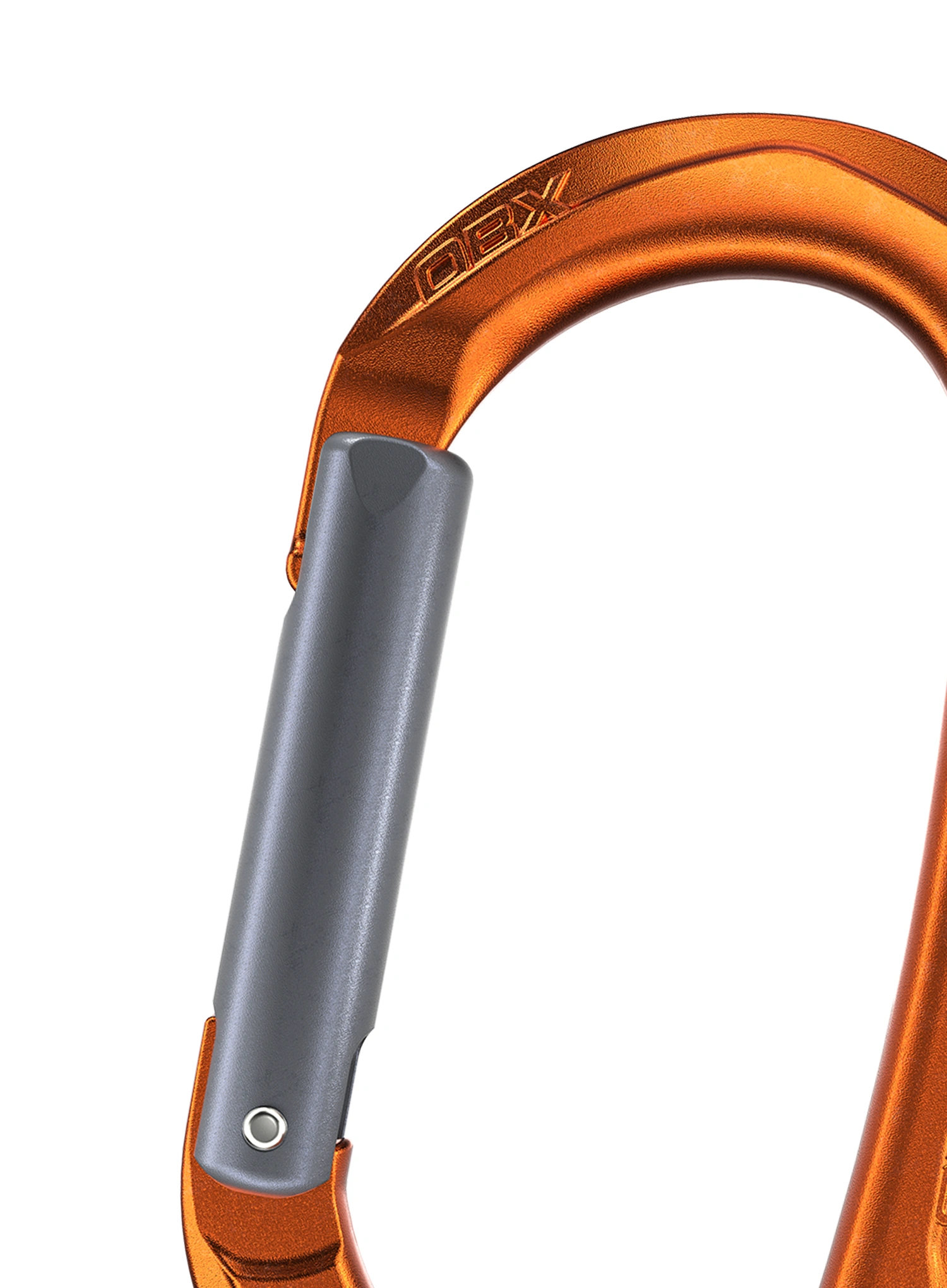 Horolezecká karabina SKYLOTEC Obx S - orange/titanium