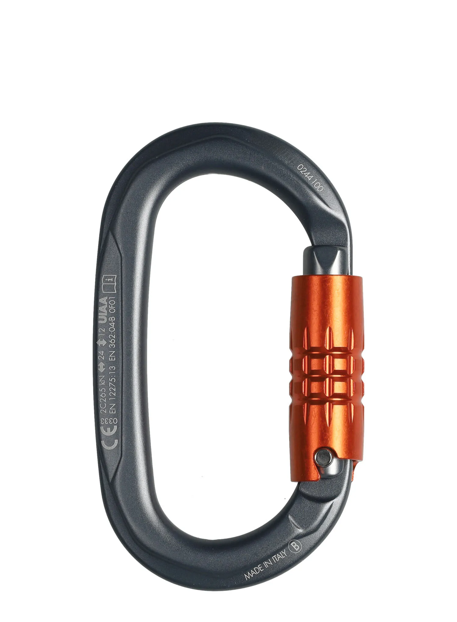 Horolezecká karabina SKYLOTEC Obx TG - orange/gret