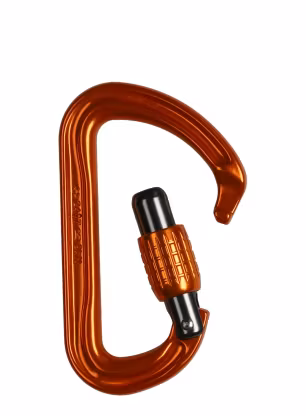 Horolezecká karabina DMM Shadow Screwgate - orange