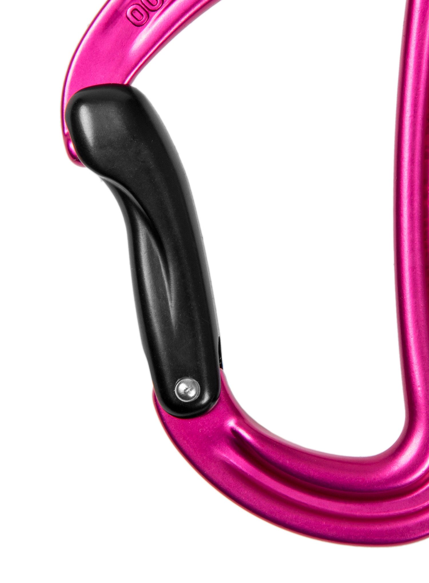 Horolezecká karabina Ocun Raven Bent - pink