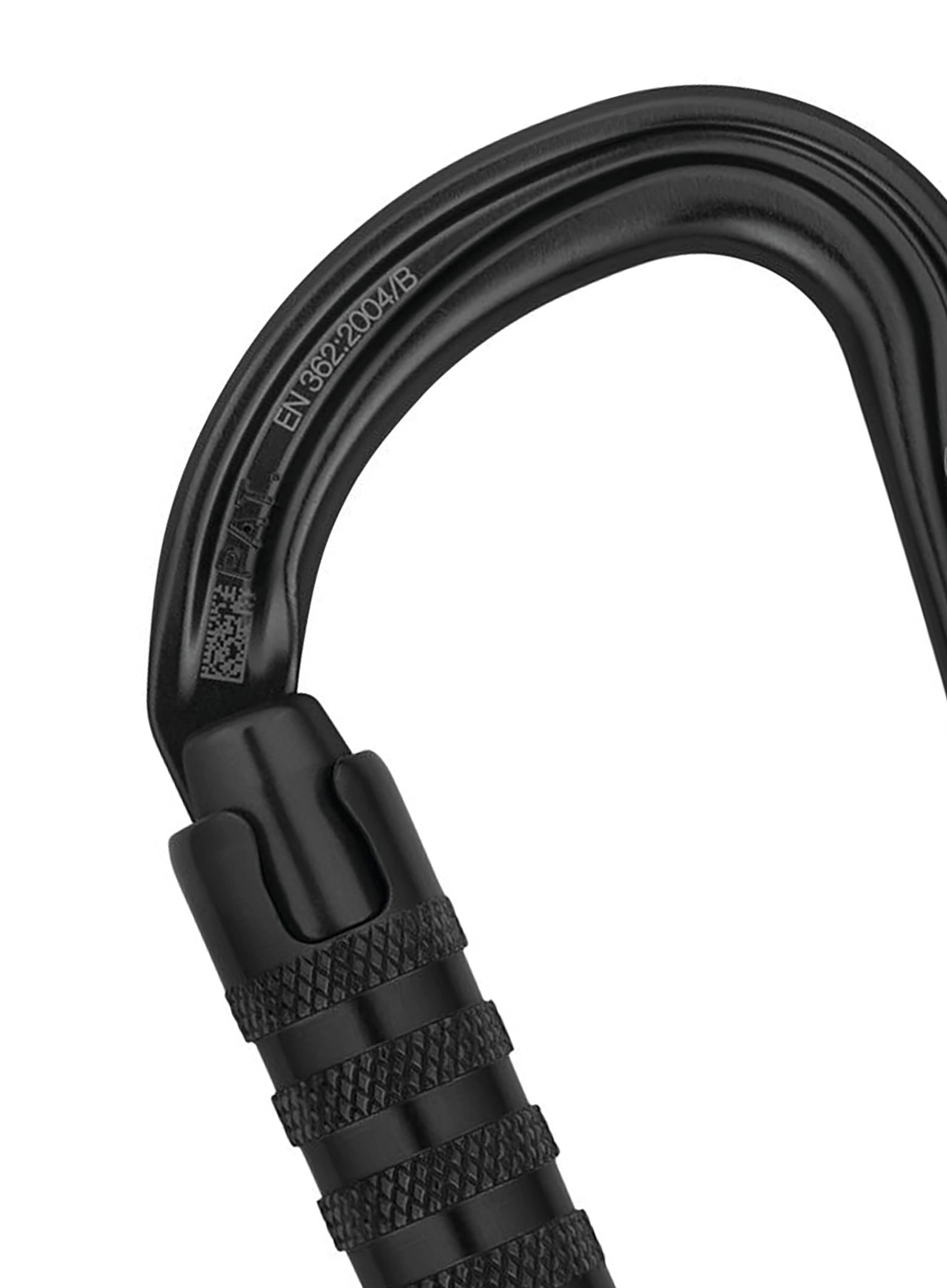 Horolezecká karabina Petzl Am'D Triact-Lock - black