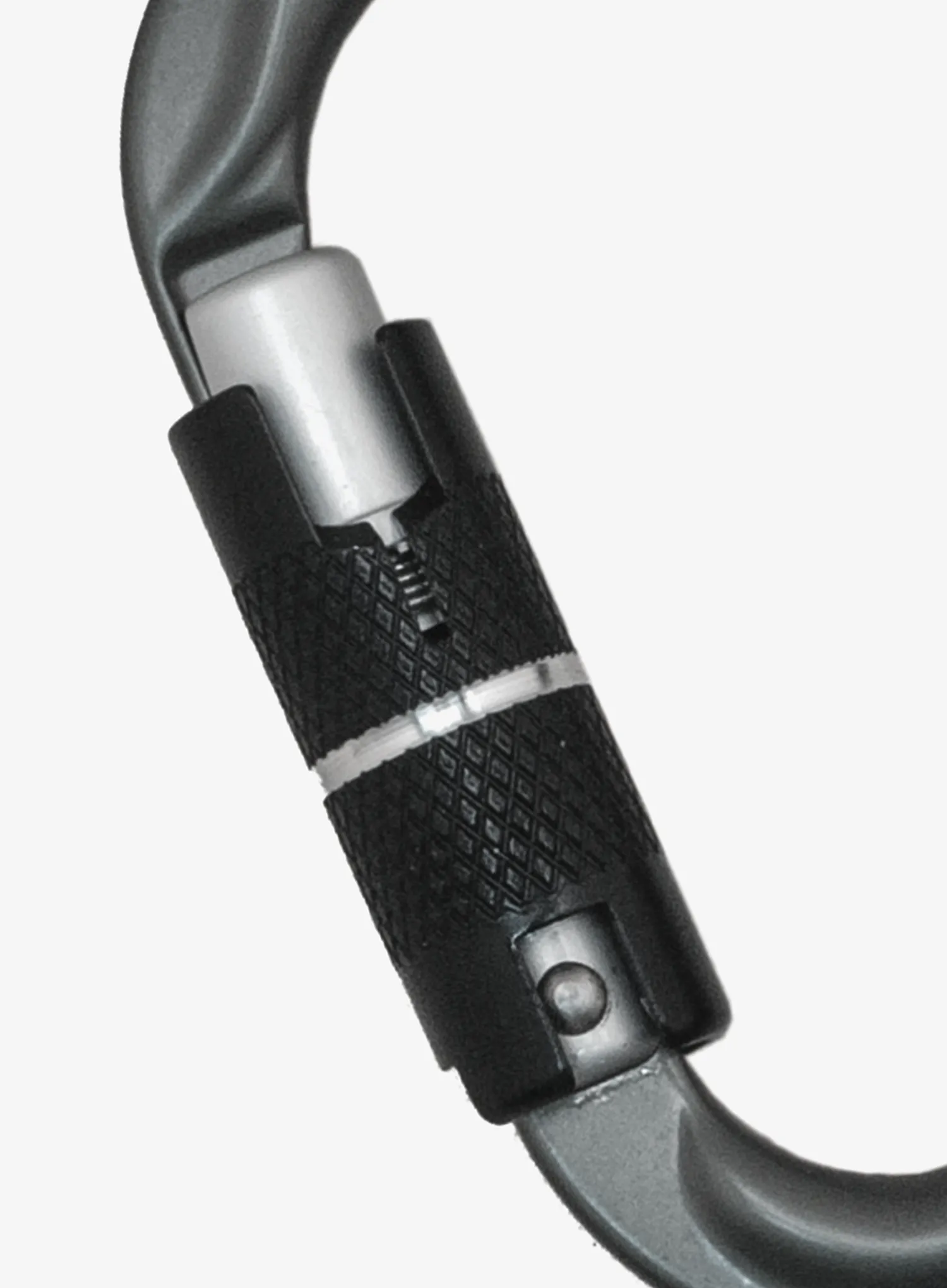 Horolezecká karabina Rock Empire HMS Smart 3T - grey