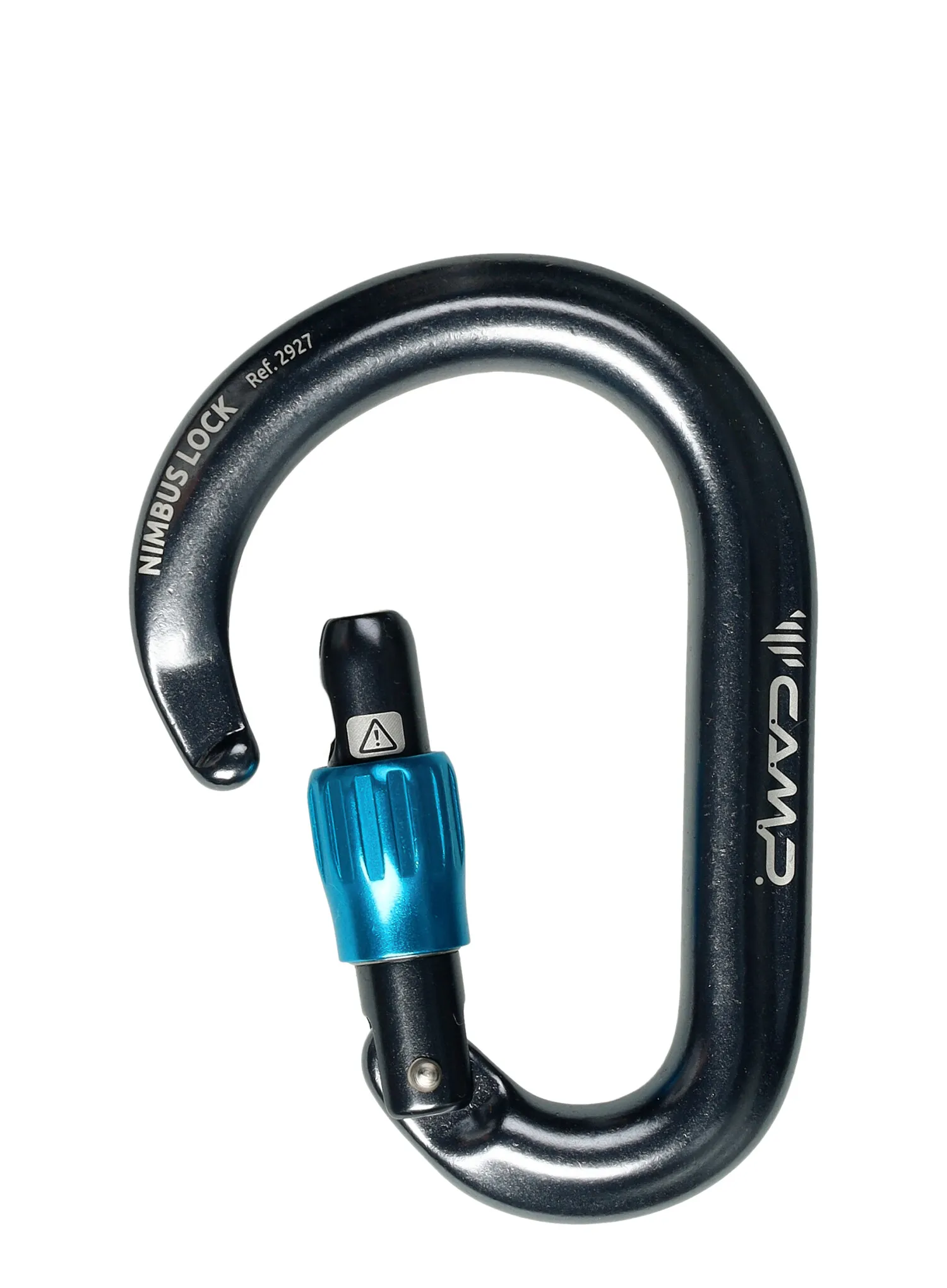 Karabina s pojistkou Camp Nimbus Lock - gun metal/blue