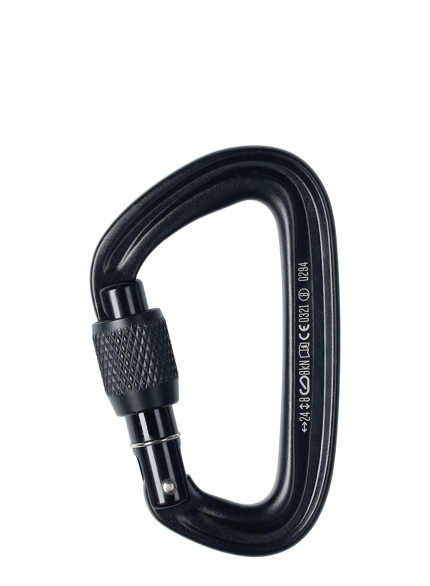 Karabina Black Diamond LiteForge Screwgate - black
