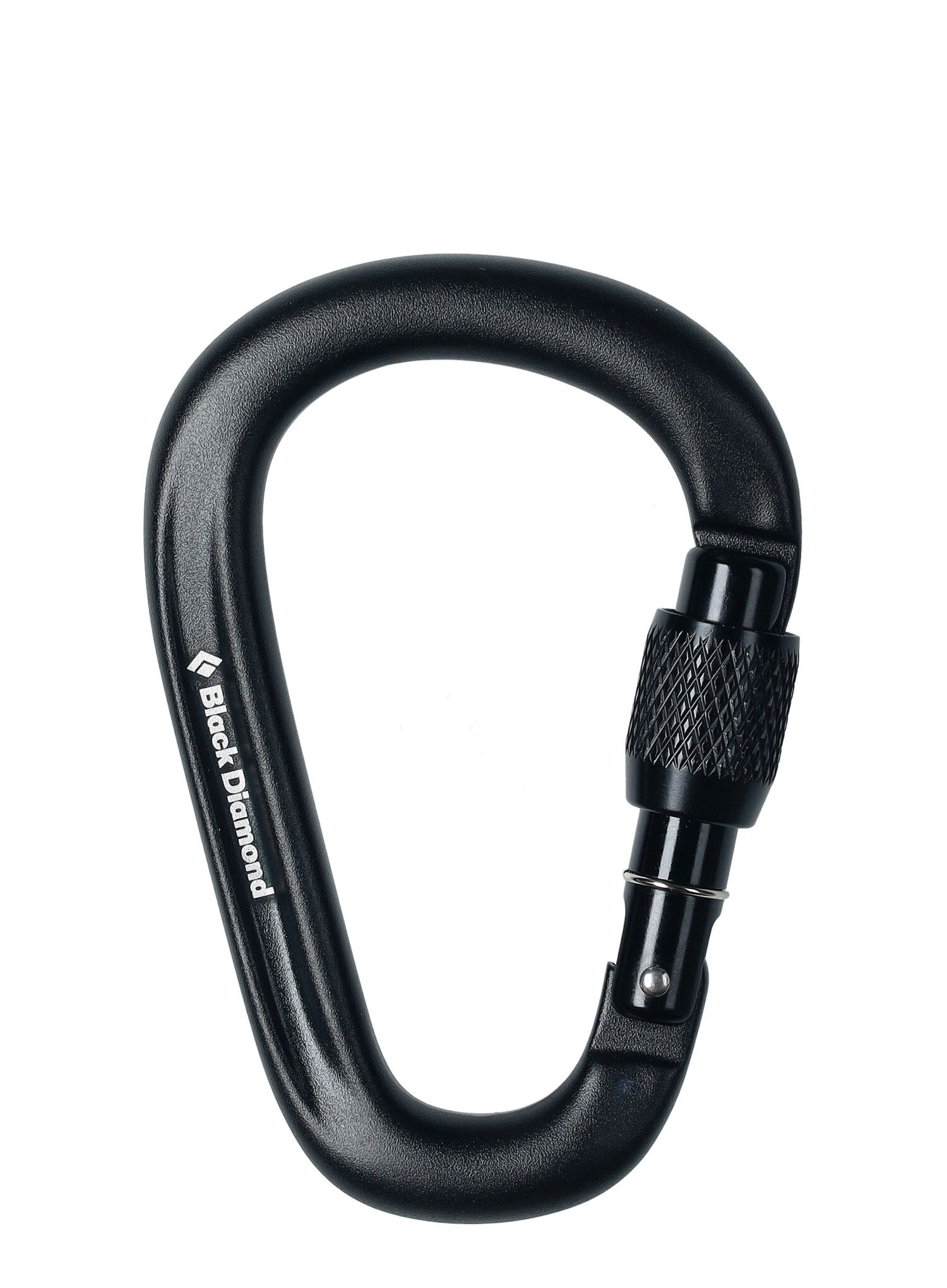 Karabina HMS Black Diamond Pearlock Screwgate - black
