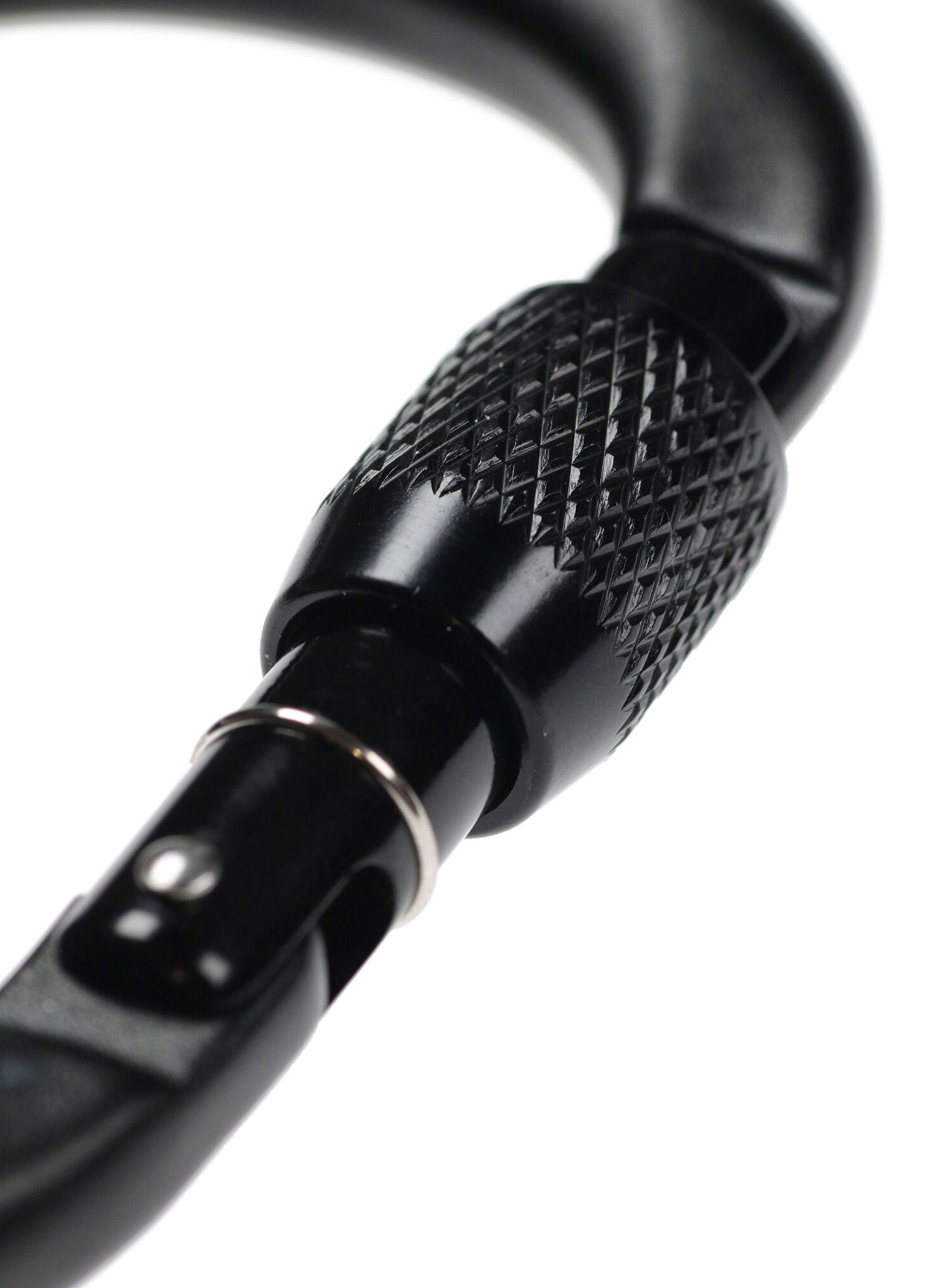 Karabina HMS Black Diamond Pearlock Screwgate - black