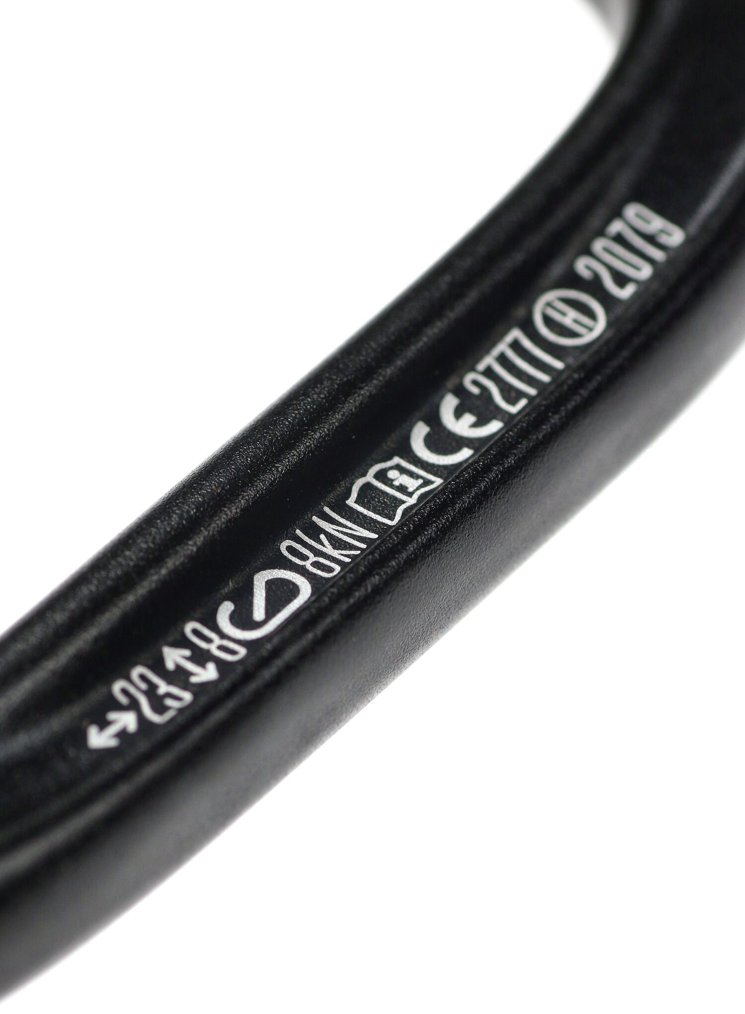 Karabina HMS Black Diamond Pearlock Screwgate - black