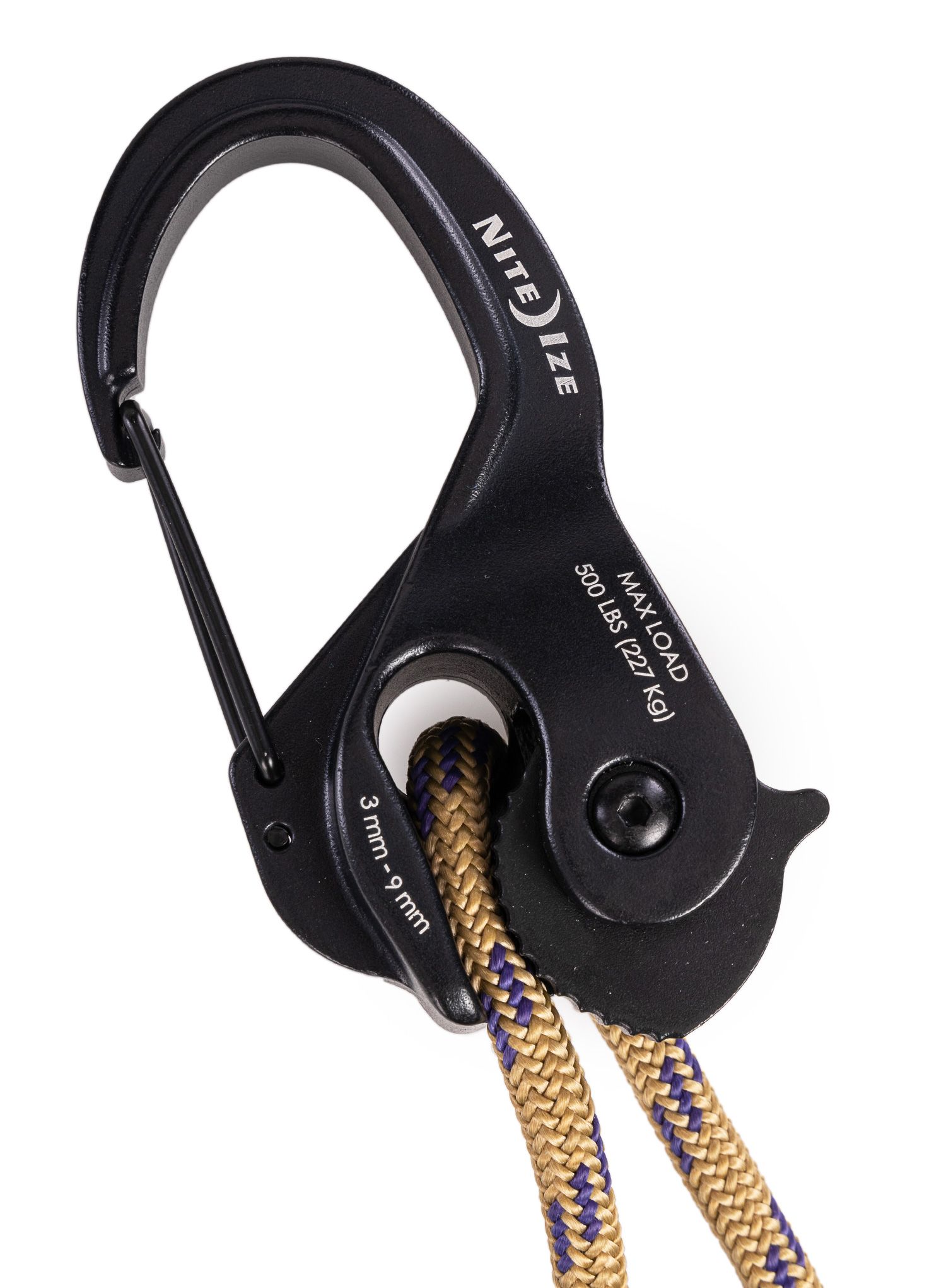Karabina Nite Ize CamJam XT Aluminum Rope Tightener Large - black