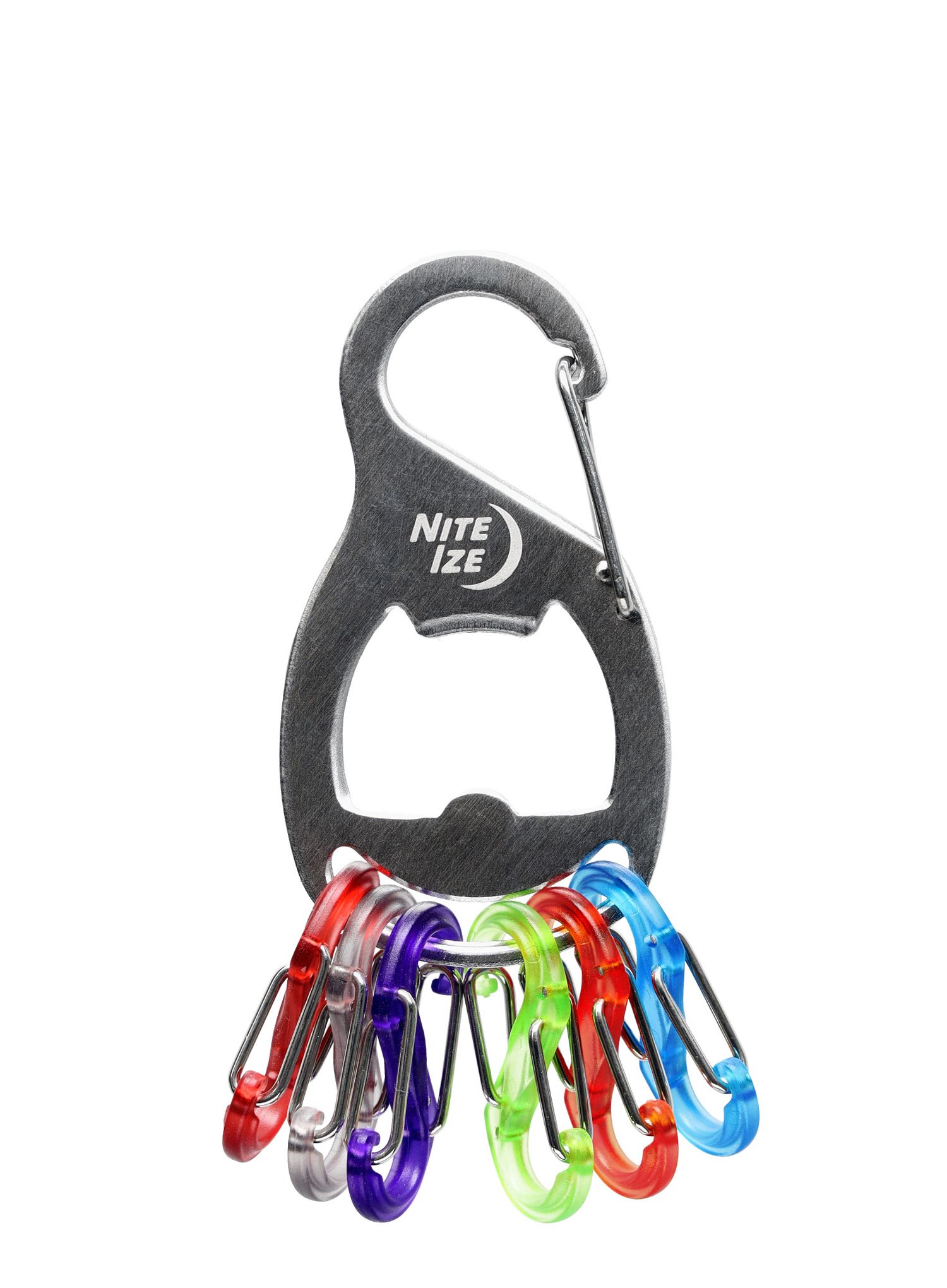 Karabina Nite Ize KeyRack+ S-Biner - stainless steel