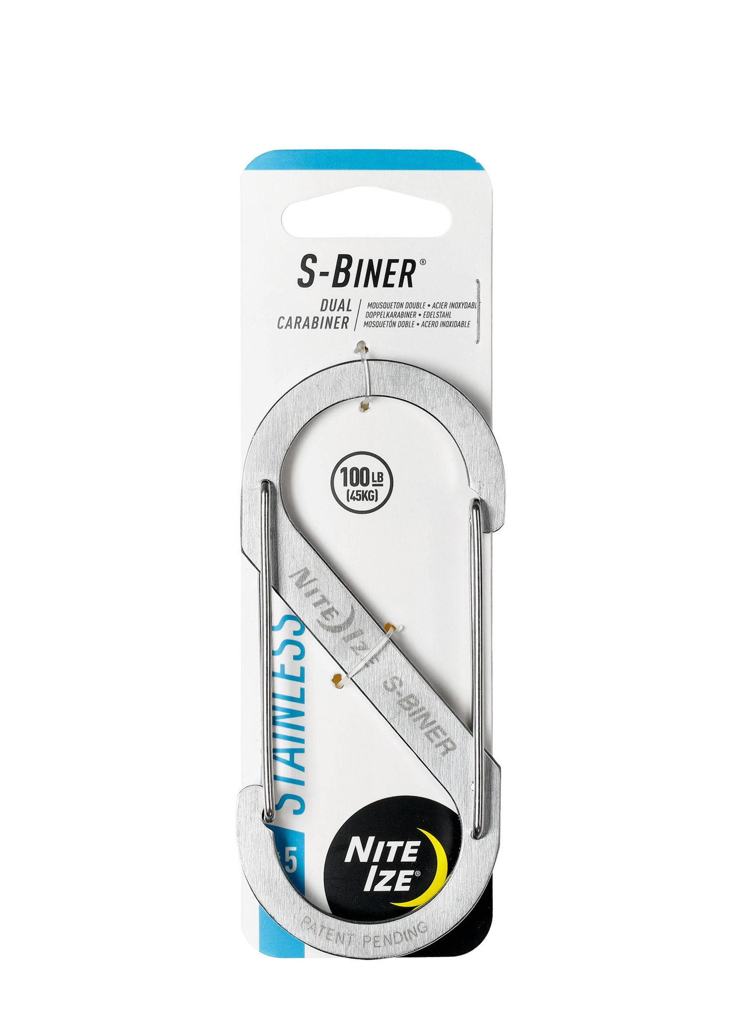 Karabina Nite Ize S-Biner 5 - steel