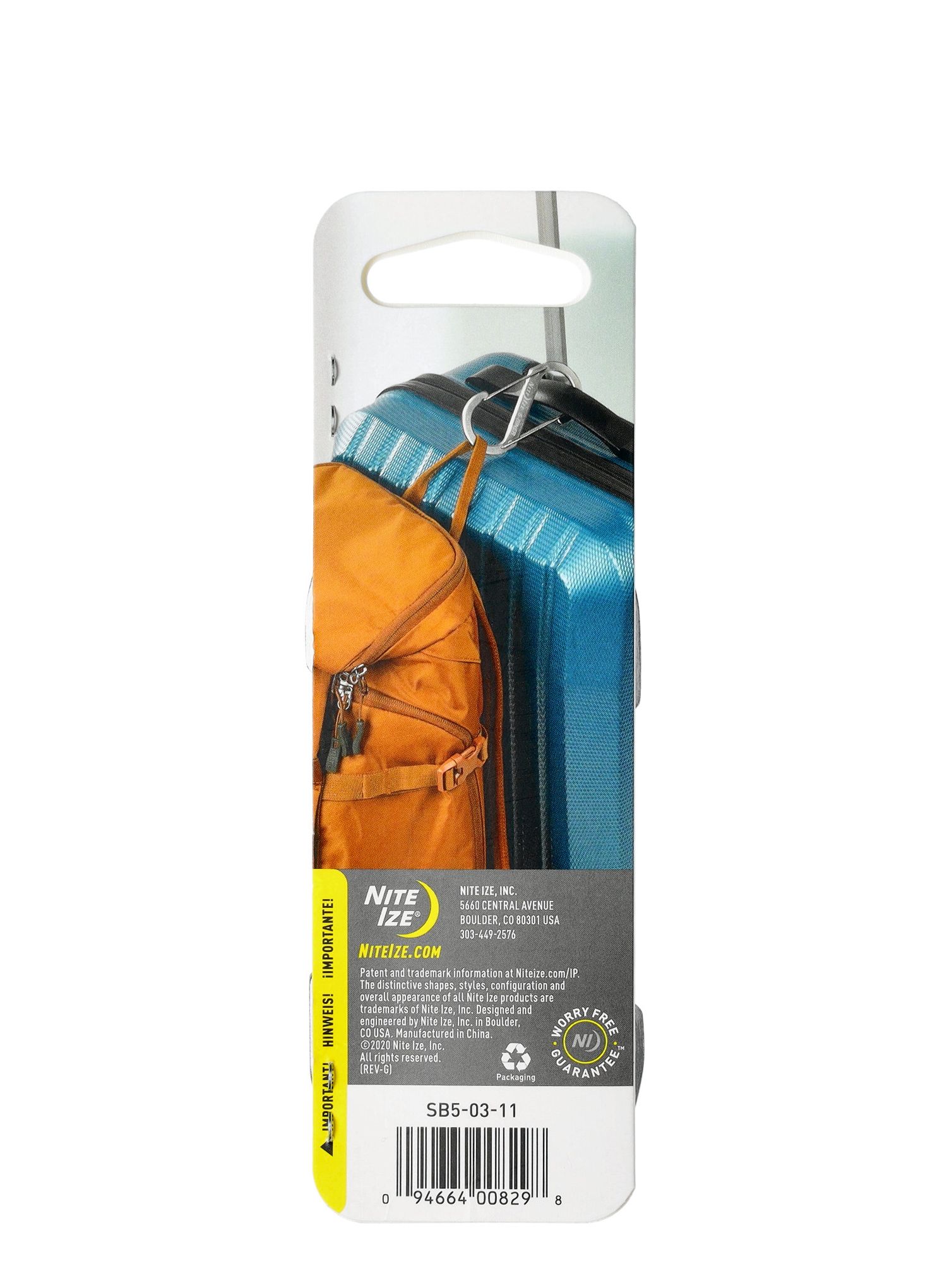 Karabina Nite Ize S-Biner 5 - steel