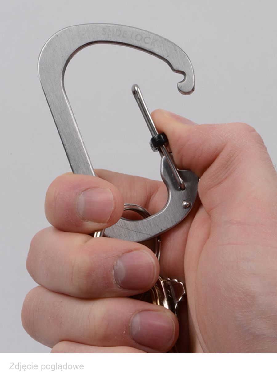 Karabina Nite Ize SlideLock Carabiner 2 - black