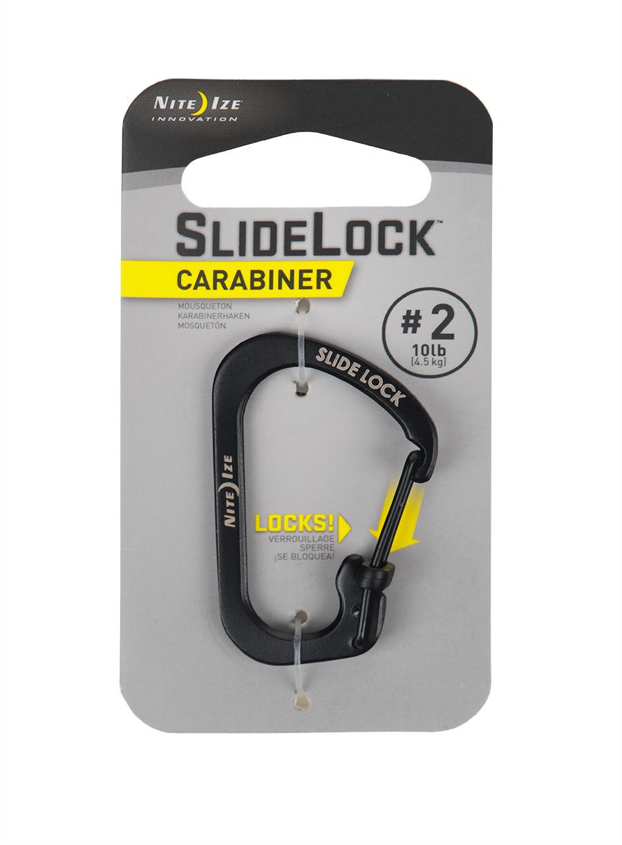 Karabina Nite Ize SlideLock Carabiner 2 - black