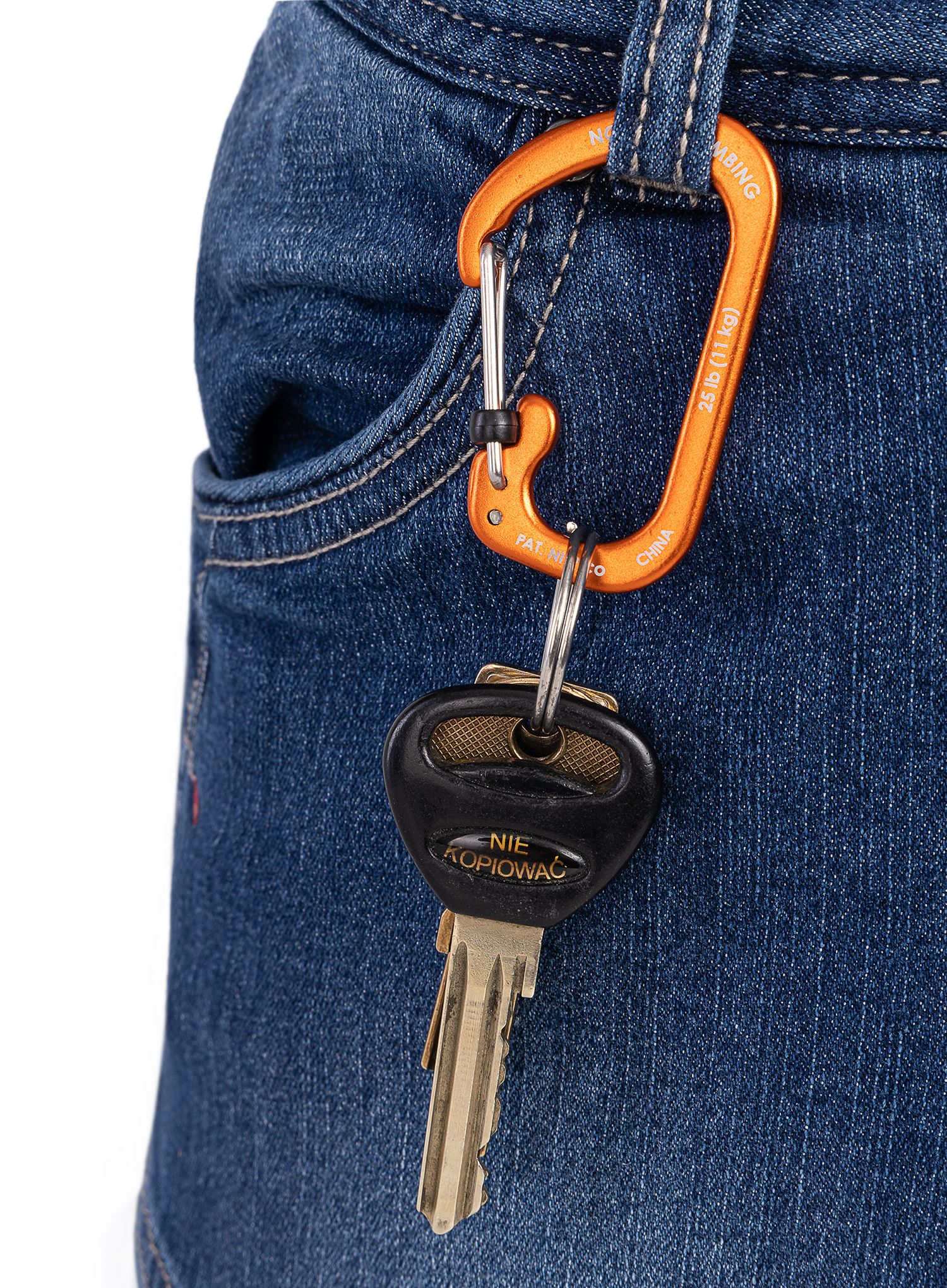 Karabina Nite Ize SlideLock Carabiner Aluminum 3 - orange