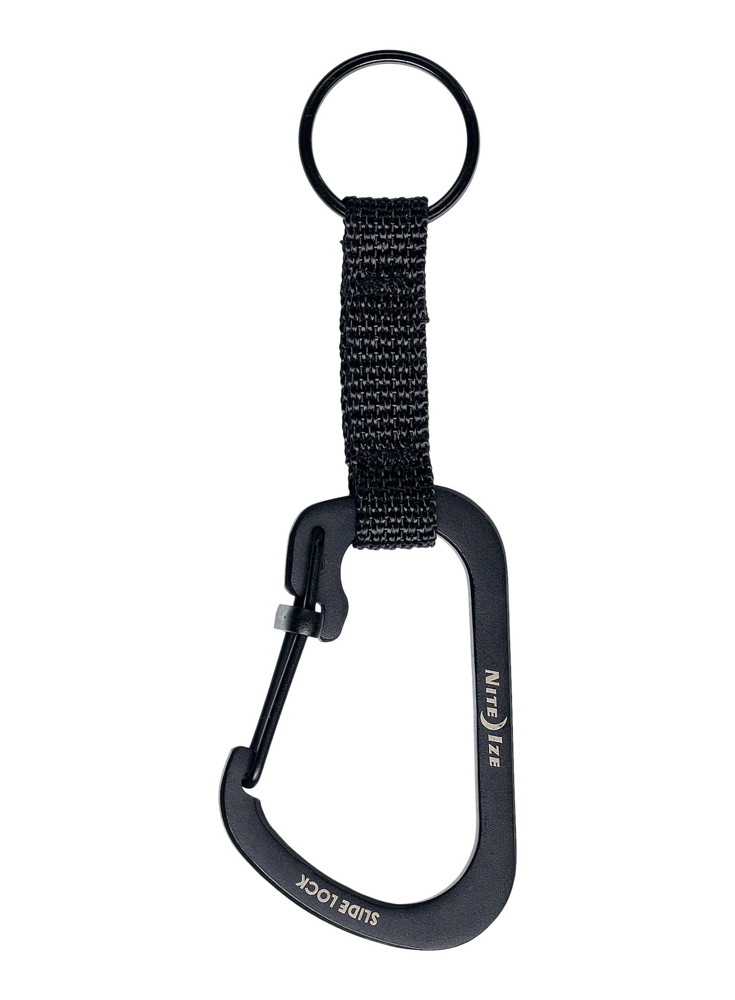 Karabina Nite Ize SlideLock Key Ring 3 - black