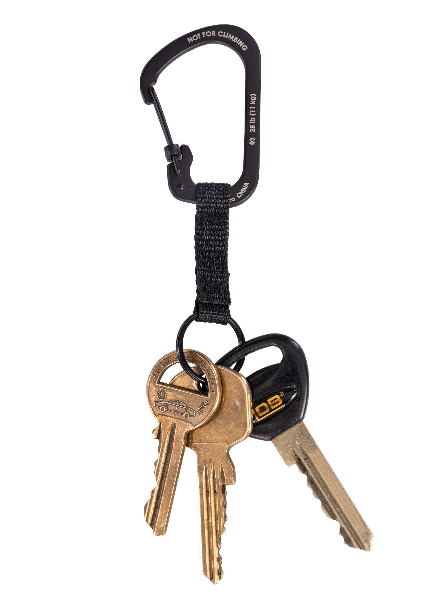 Karabina Nite Ize SlideLock Key Ring 3 - black