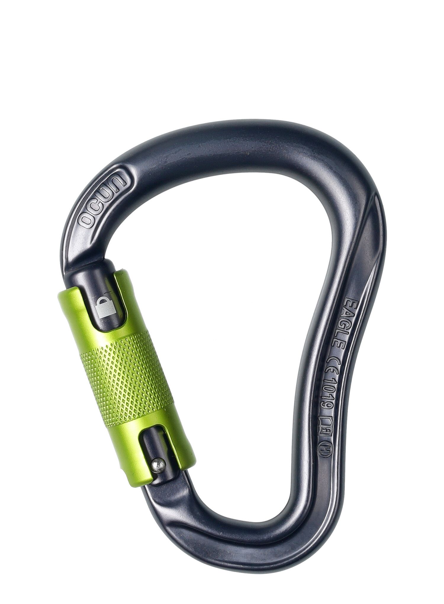 Karabina Ocun Eagle HMS Twist - anthracite/green