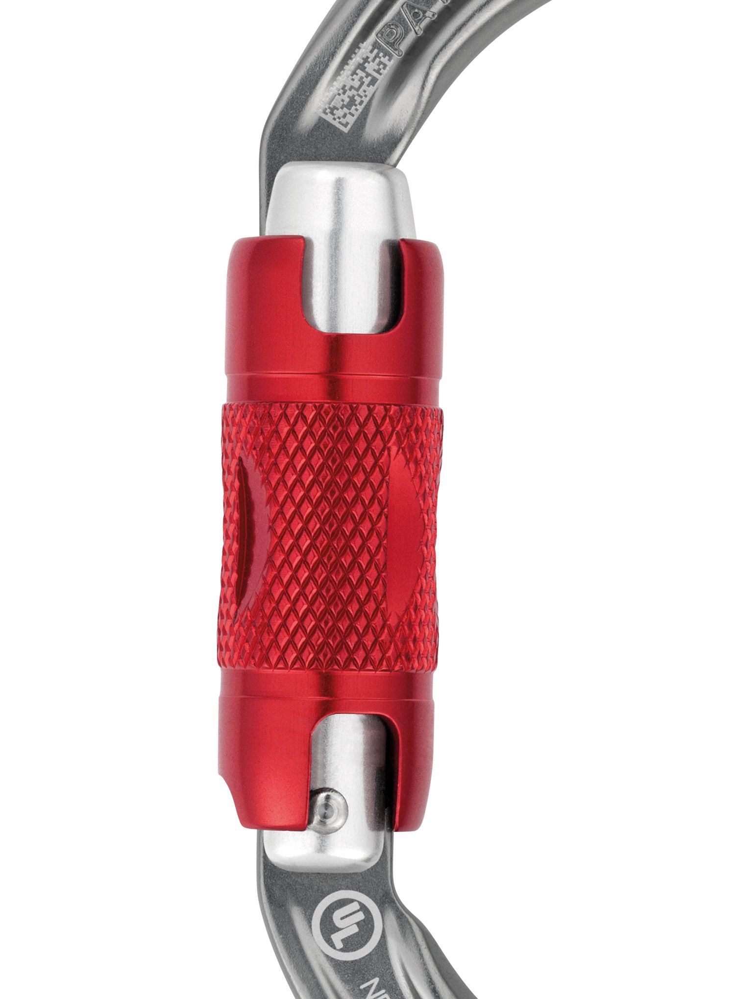 Karabina Petzl Am'D Twist-Lock - red