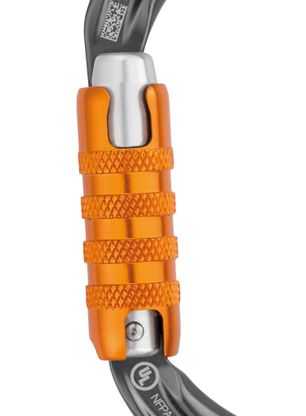 Karabina Petzl William Triact-Lock - gray