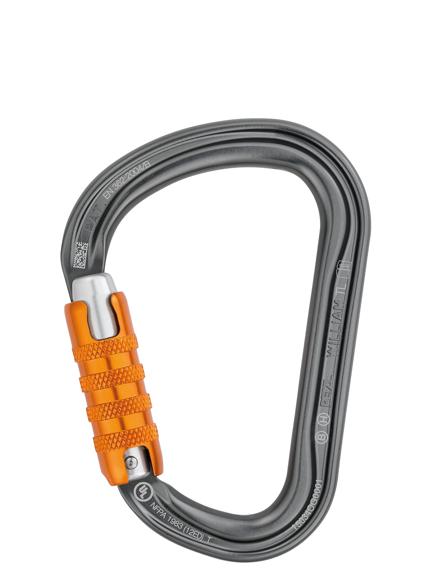 Karabina Petzl William Triact-Lock - gray
