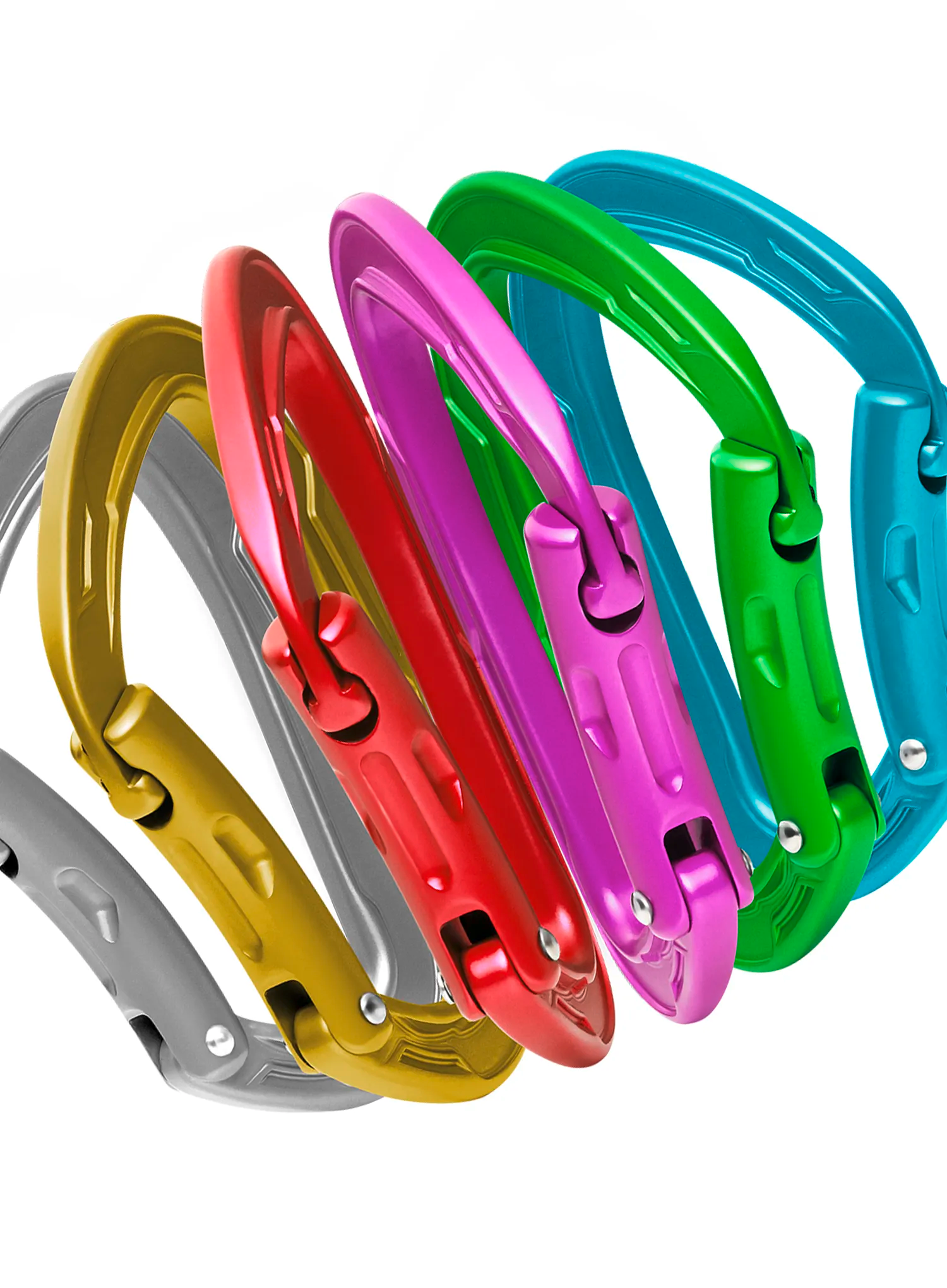 Karabiny Edelrid Mission Sixpack II - assorted colours