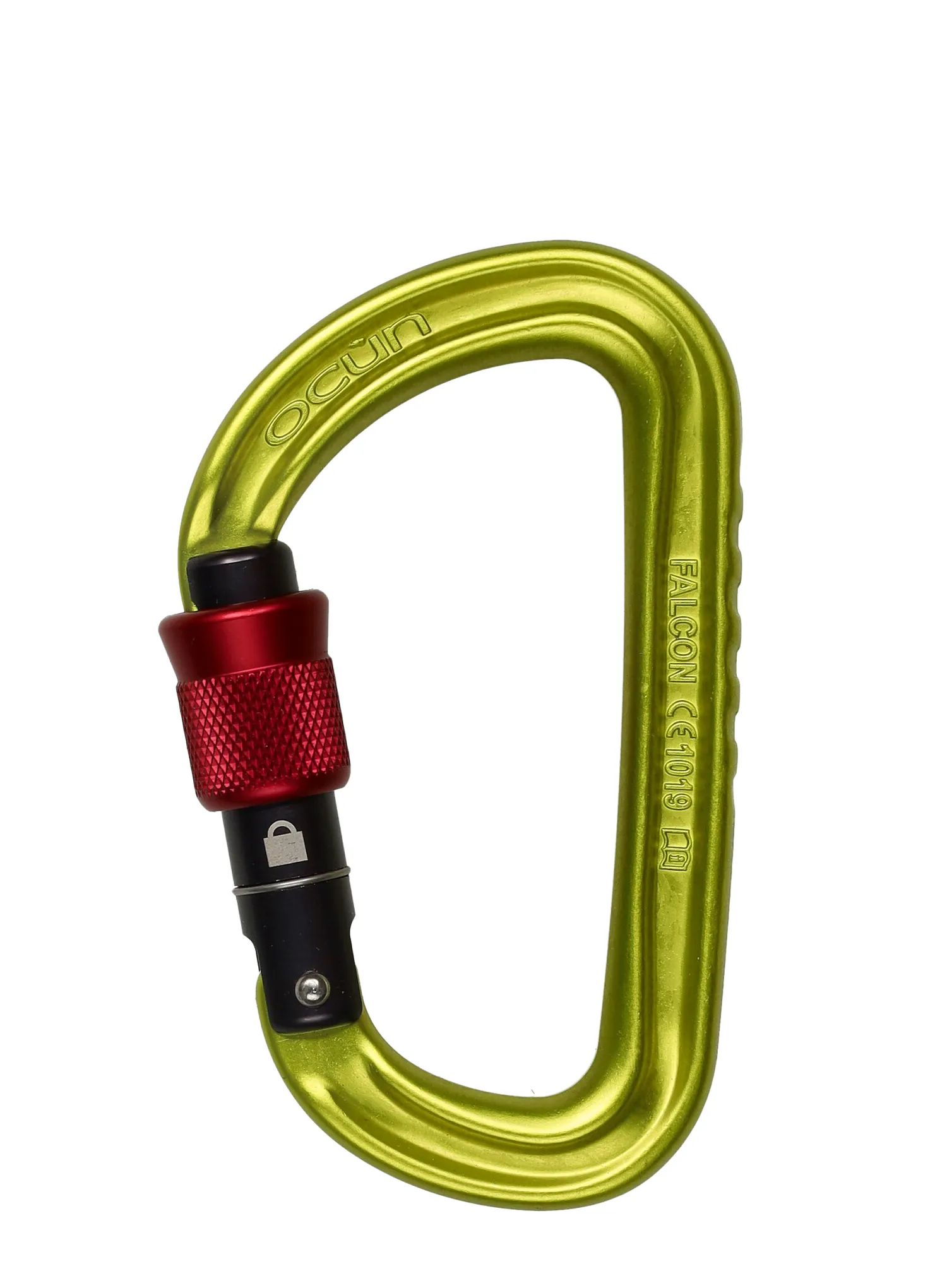 Karabiny Ocun Falcon Screw 3-Pack - green