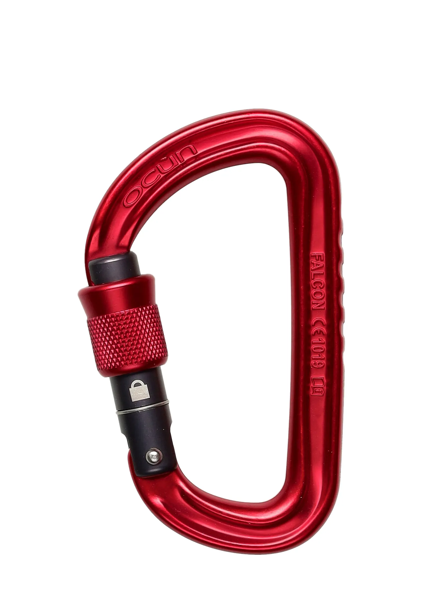 Karabiny Ocun Falcon Screw 3-Pack - red