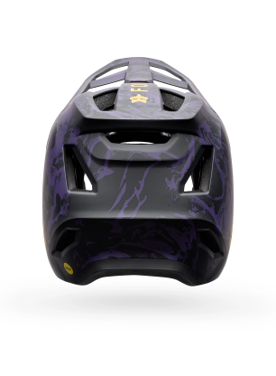 Enduro helma Fox Rampage Img Print - steel grey