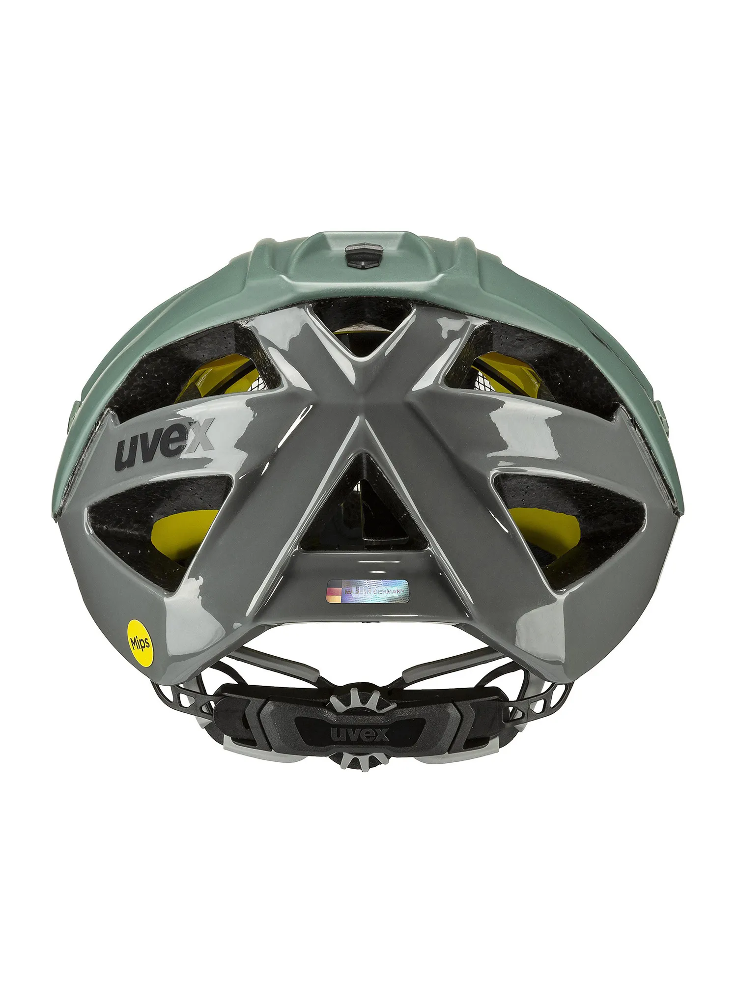 MTB helma Uvex Quatro CC Mips - moss rhino
