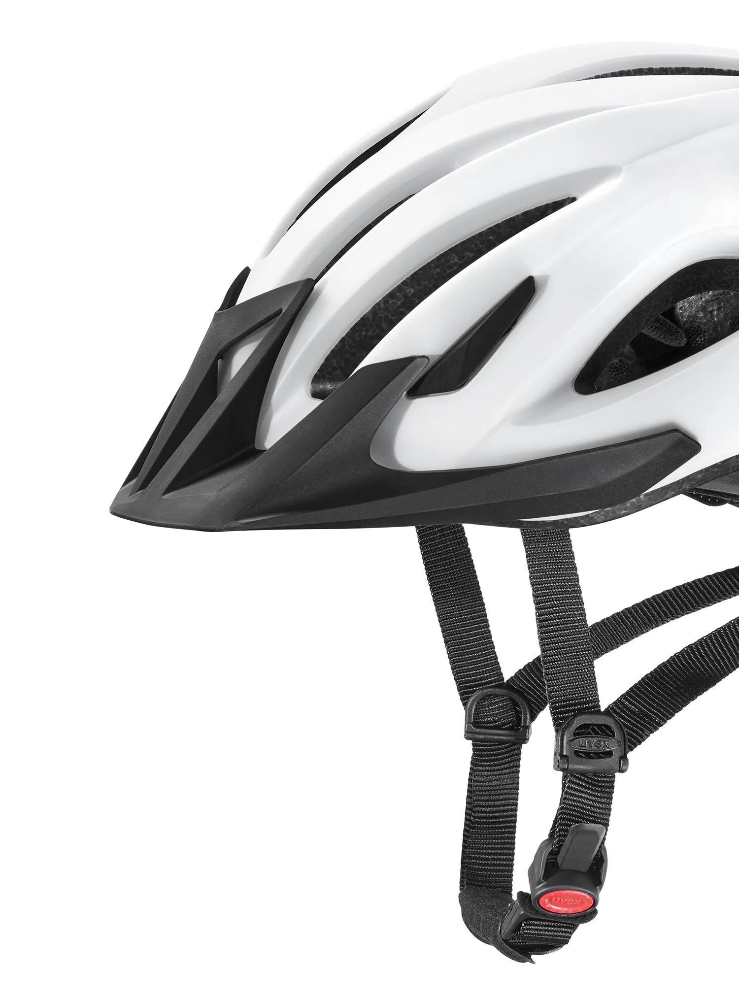 MTB helma Uvex Viva 3 - white matt