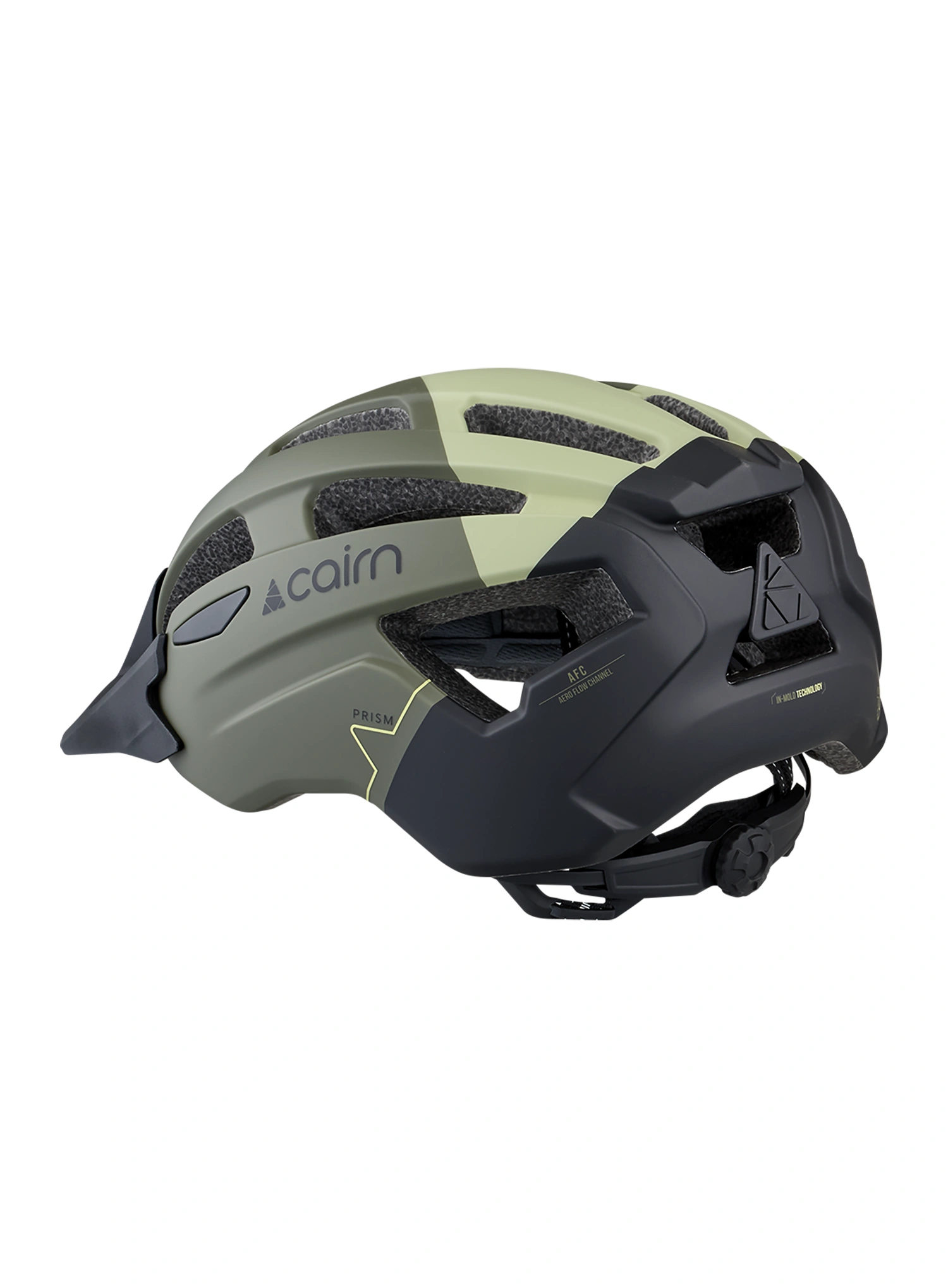 Cyklistická helma Cairn Prism Xtr II - mat olive