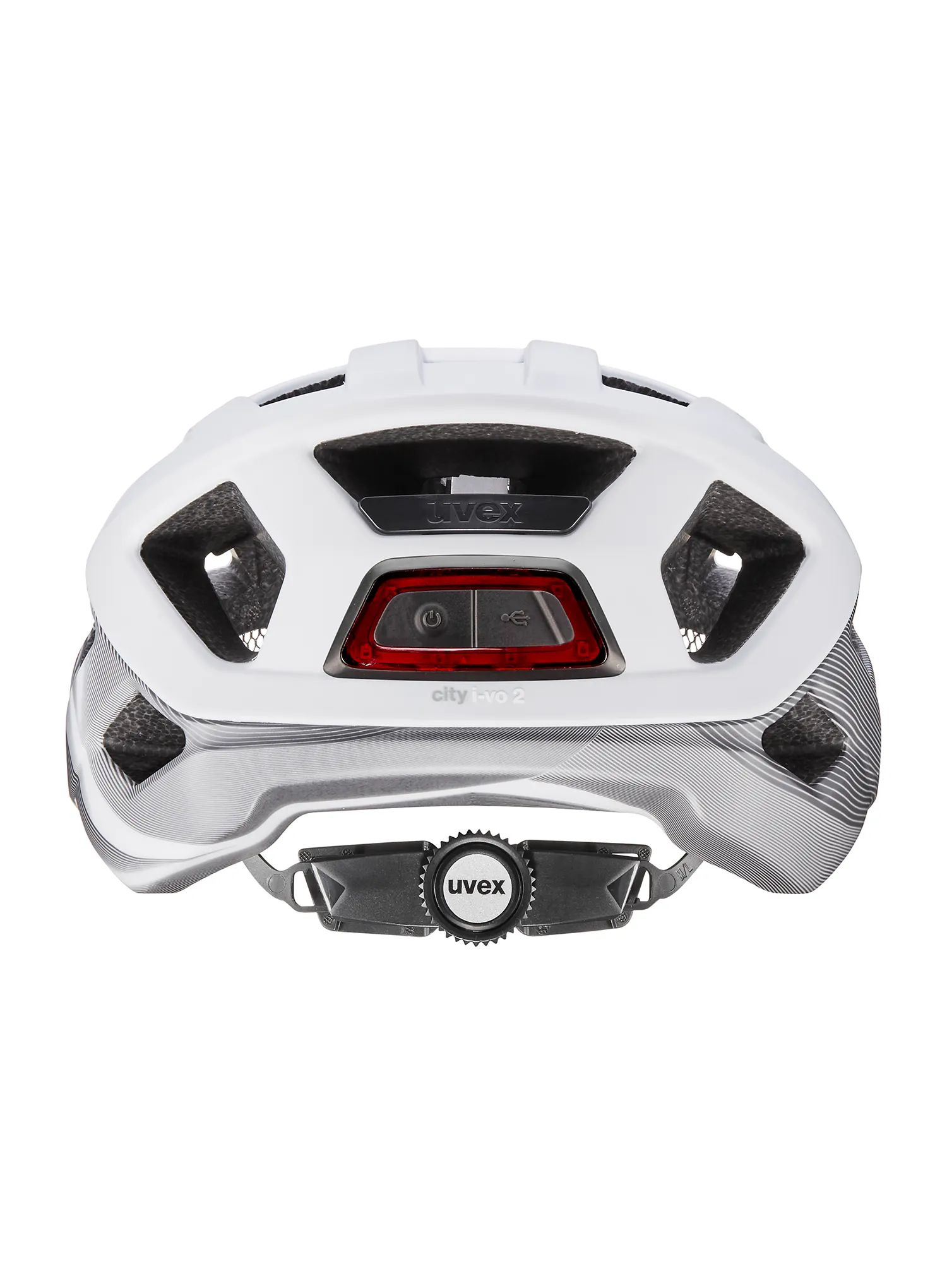 Cyklistická helma Uvex City I-vo 2 - white silver matt