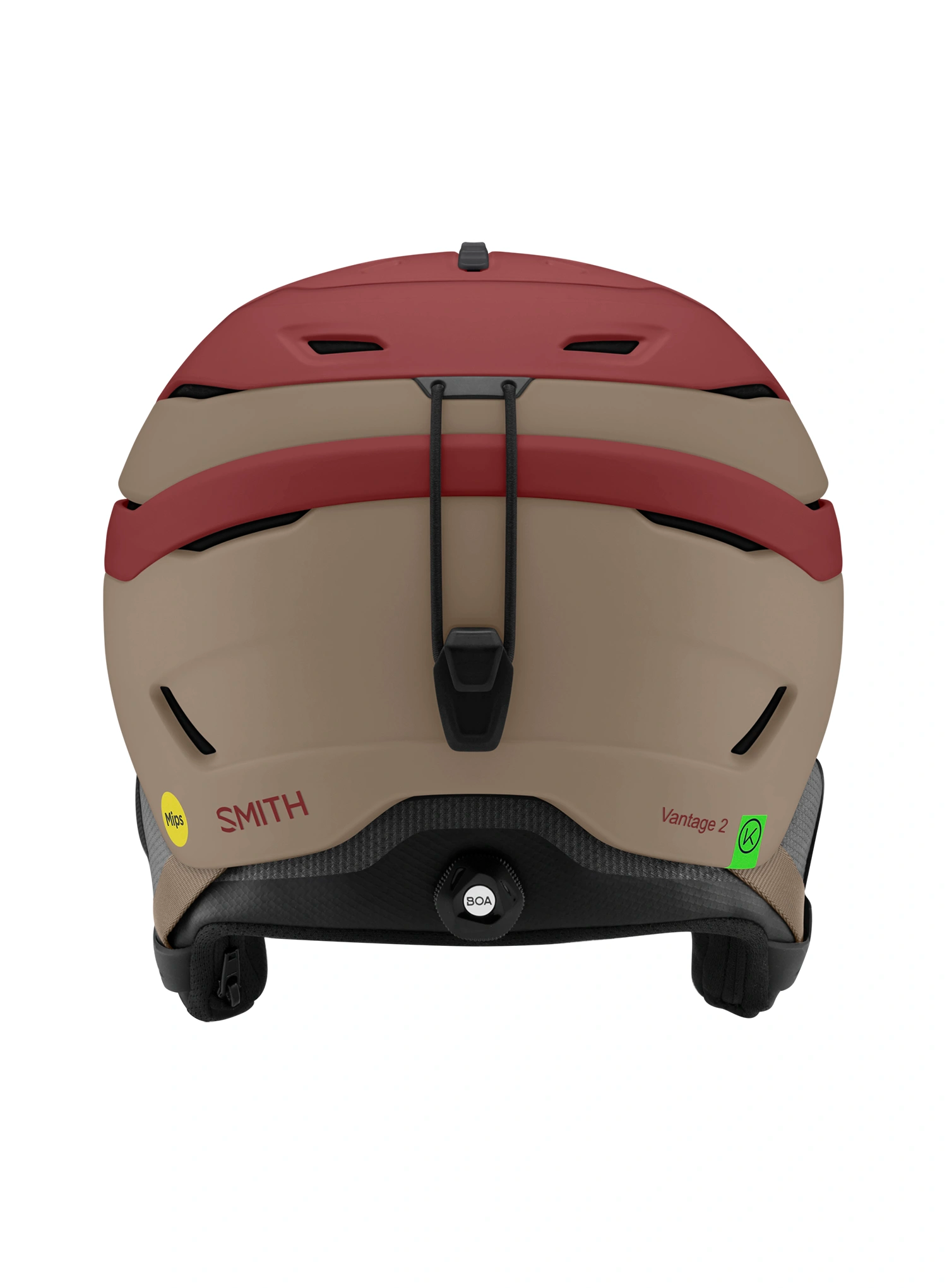 Helma na lyžování Smith Vantage 2 Mips - matte ironwood/bandit