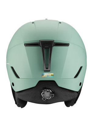 Helma na lyžování Uvex Stance - oxid green matt