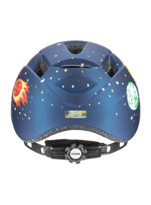 Cyklistická přilba pro děti Uvex Kid 2 CC - dark blue rocket matt