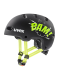 Cyklistická přilba pro děti Uvex Kid 4 Style - bam black/lime matt