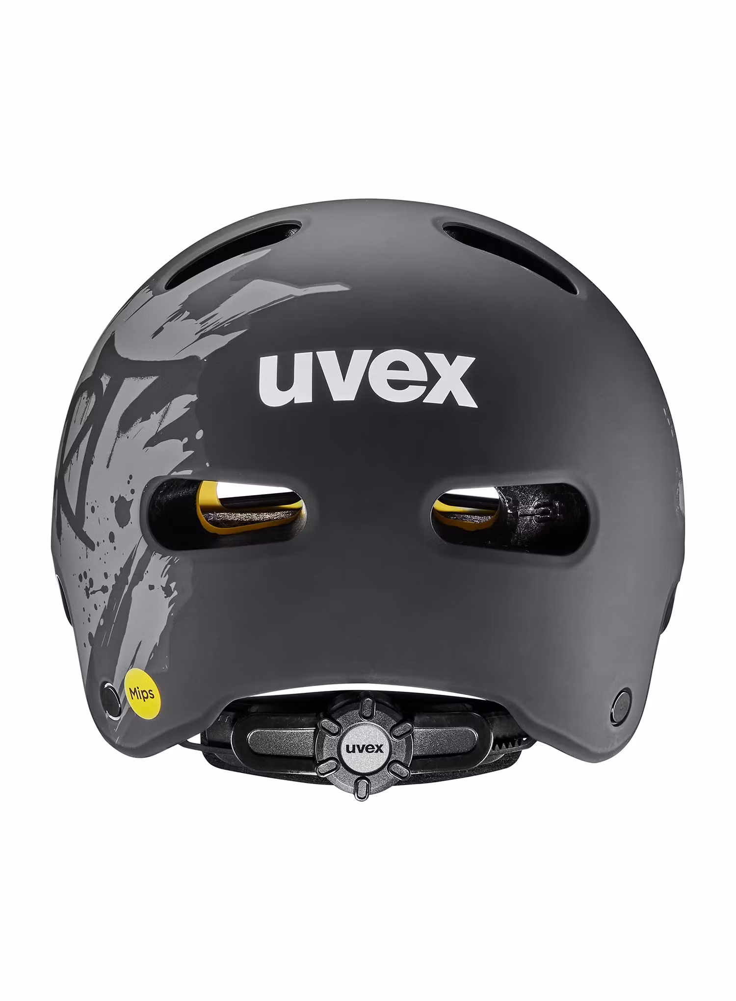 Cyklistická přilba pro děti Uvex Kid 4 Style Mips - dirt black matt