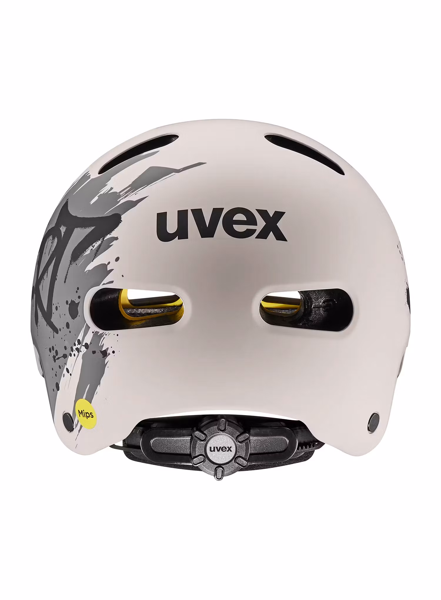 Cyklistická přilba pro děti Uvex Kid 4 Style Mips - dirt warm grey matt