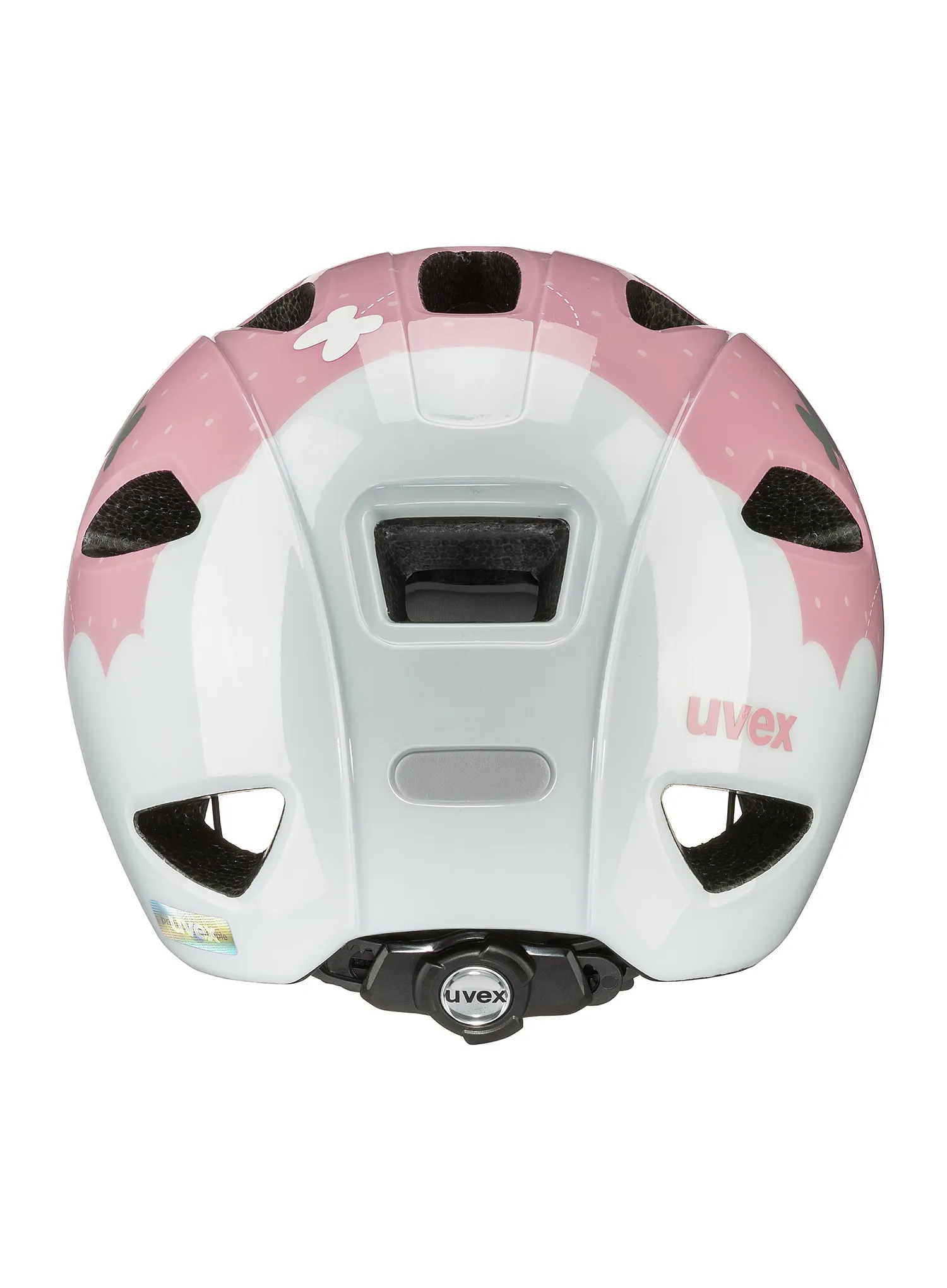 Cyklistická přilba pro děti Uvex Oyo Style - butterfly pink