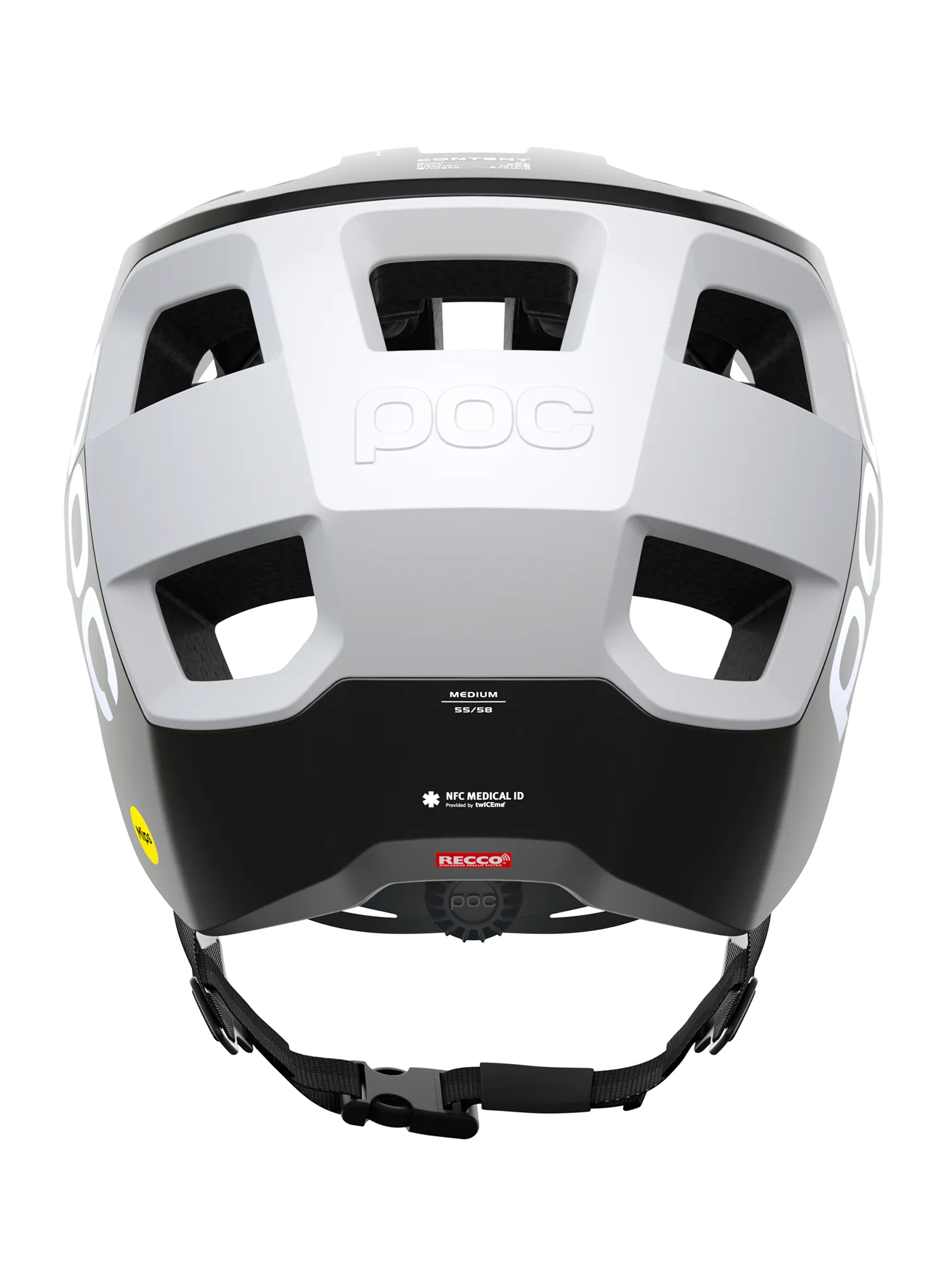 Helma na kolo POC Kortal Race Mips - uranium blk mat/hydrogen white