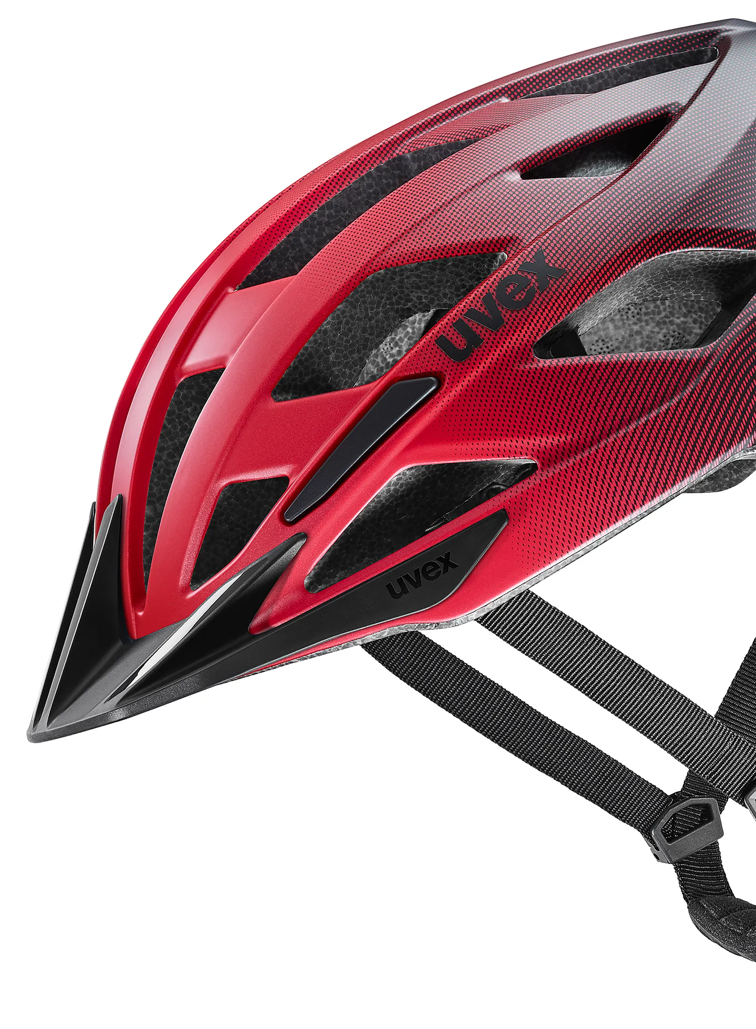 Helma na kolo Uvex I-vo 2 - red/black matt