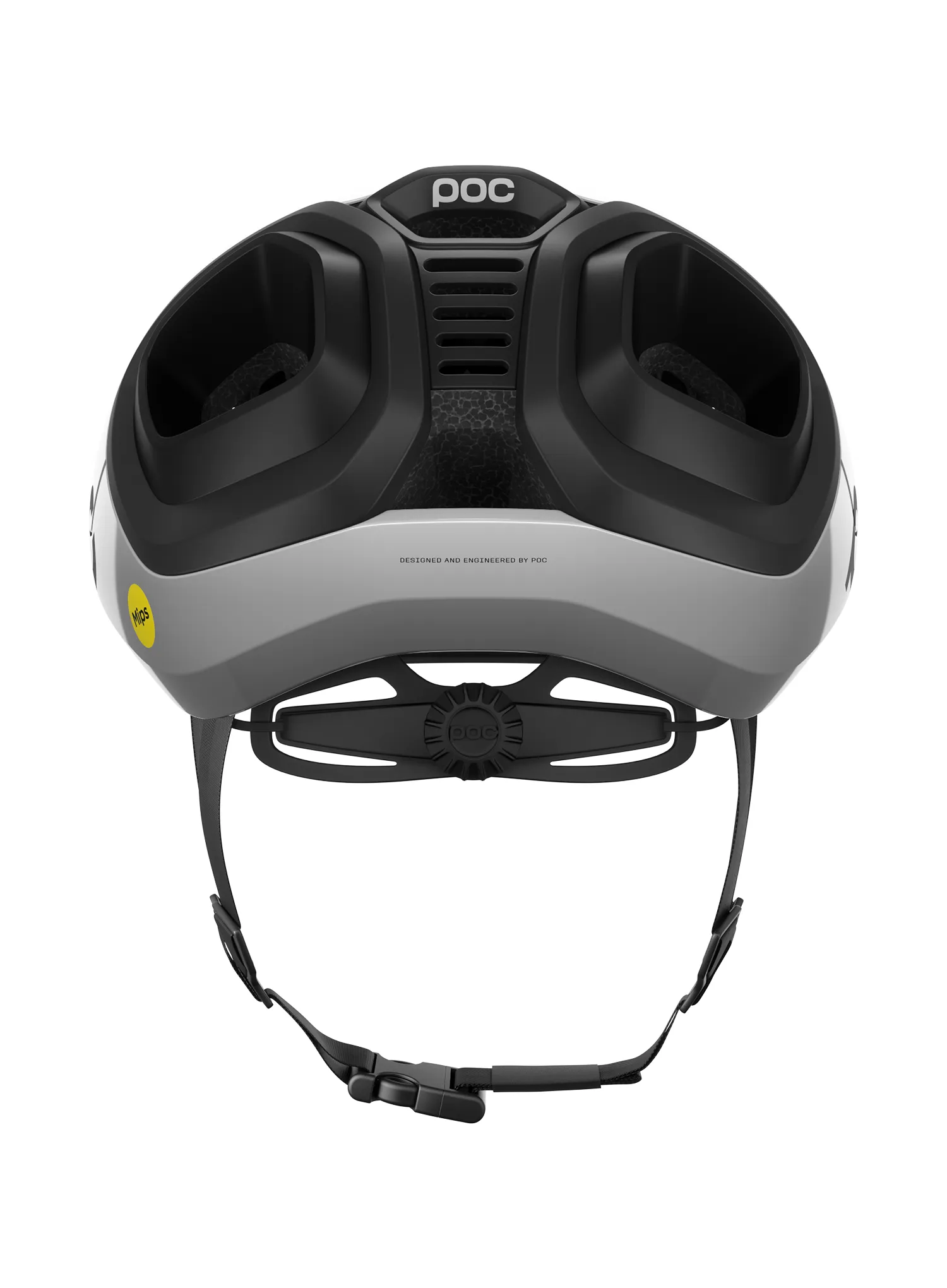 Přilba na kolo POC Amidal - hydrogen white/uranium blk mat