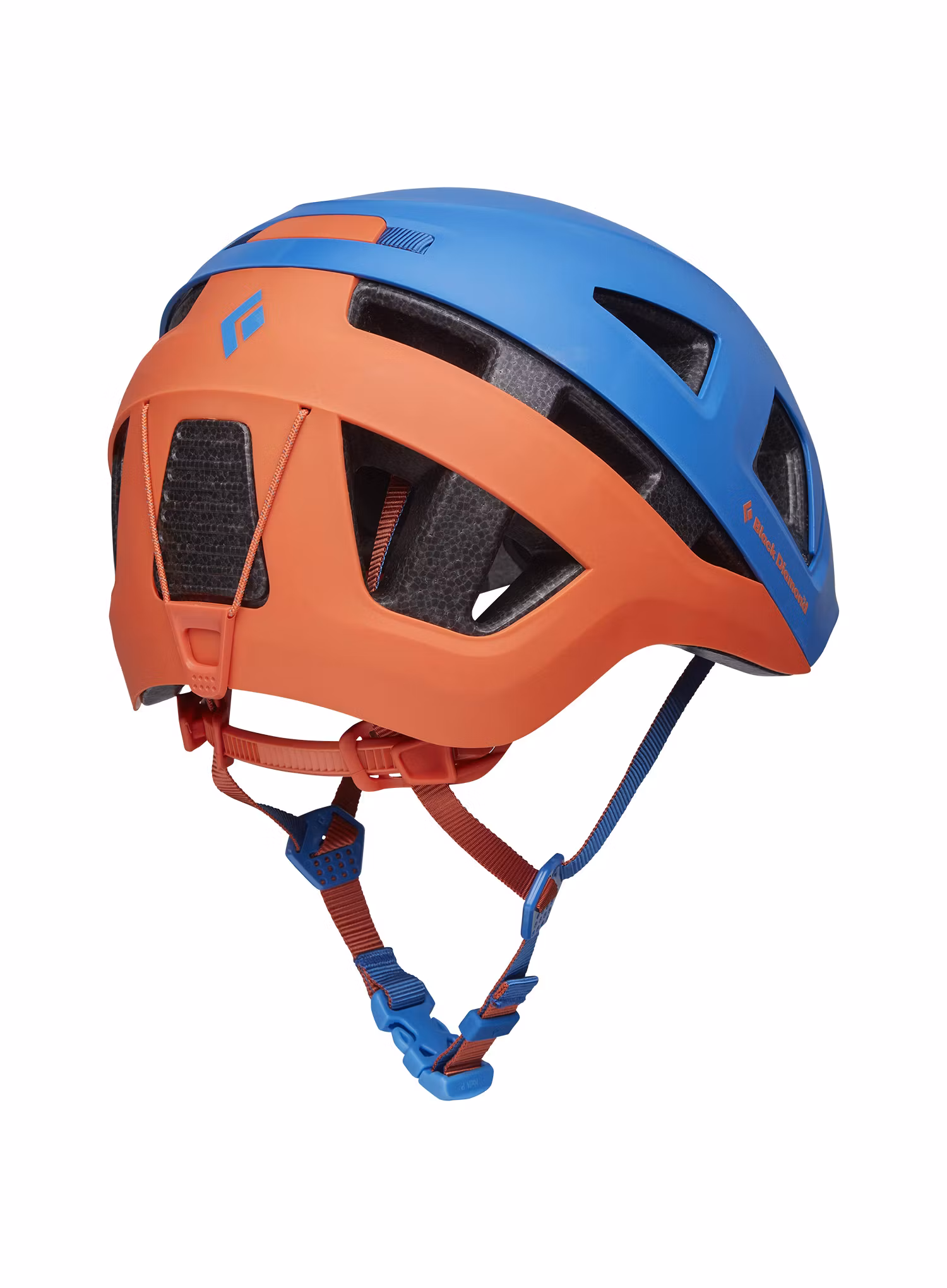 Lezecké přilby pro děti Black Diamond Capitan Kid's - blue/persimmon