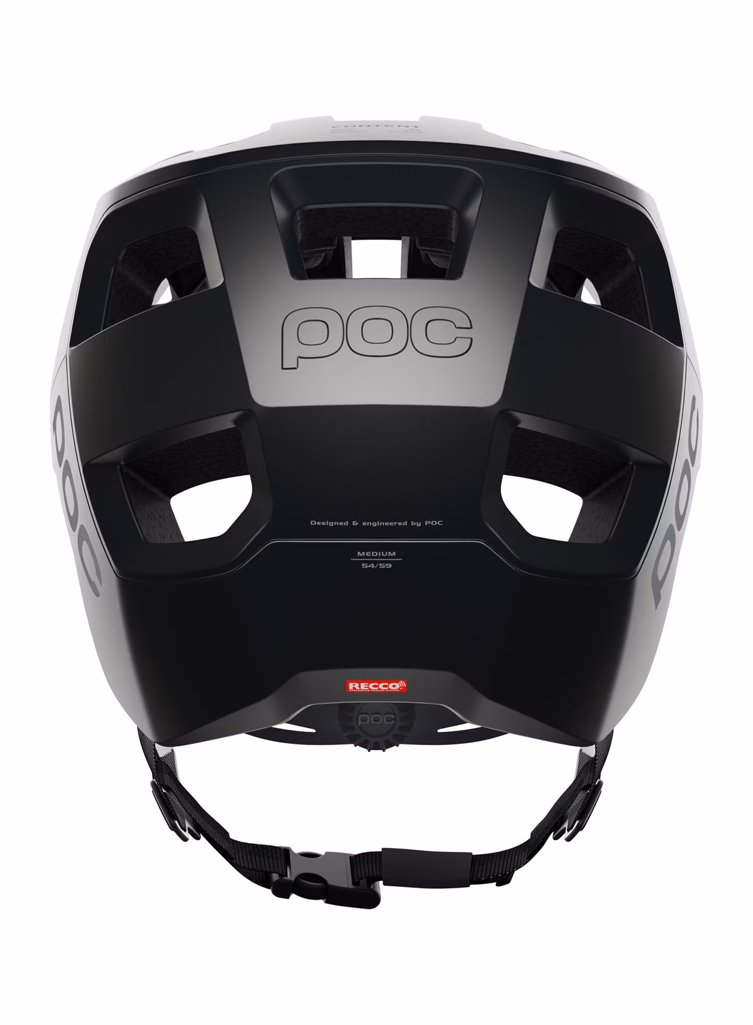 Cyklistická přilba enduro POC Kortal - uranium black matt