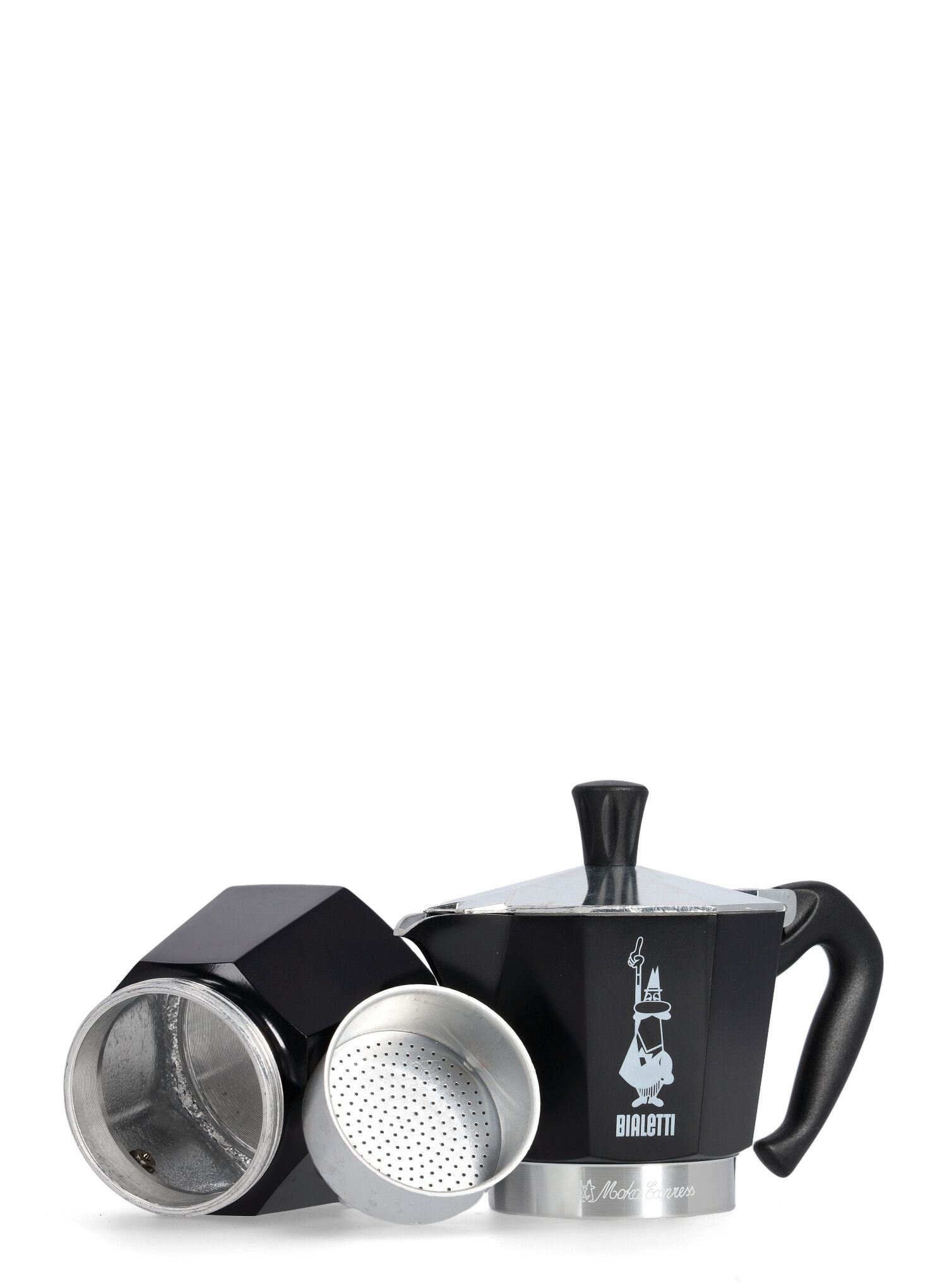 Cestovní kávovar Bialetti Moka Express 3TZ - black