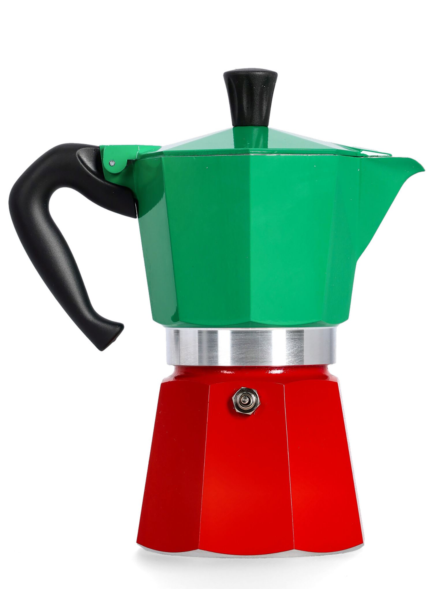 Cestovní kávovar Bialetti Moka Express Italia 6TZ - grn/red
