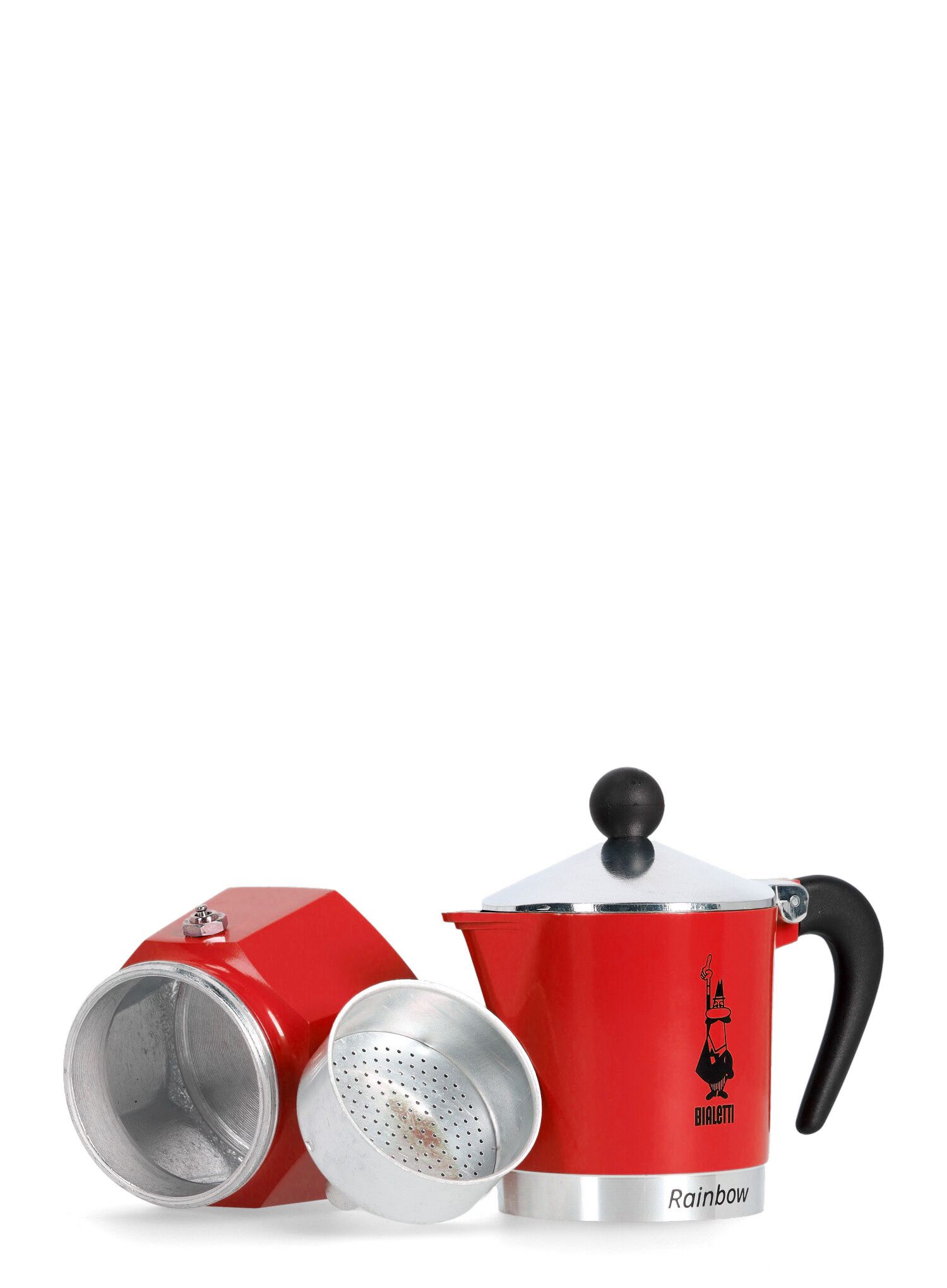 Cestovní kávovar Bialetti Rainbow 3TZ - red